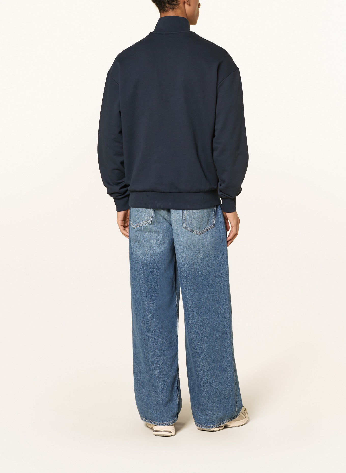 HUGO Sweater NEELER: DONKERBLAUW