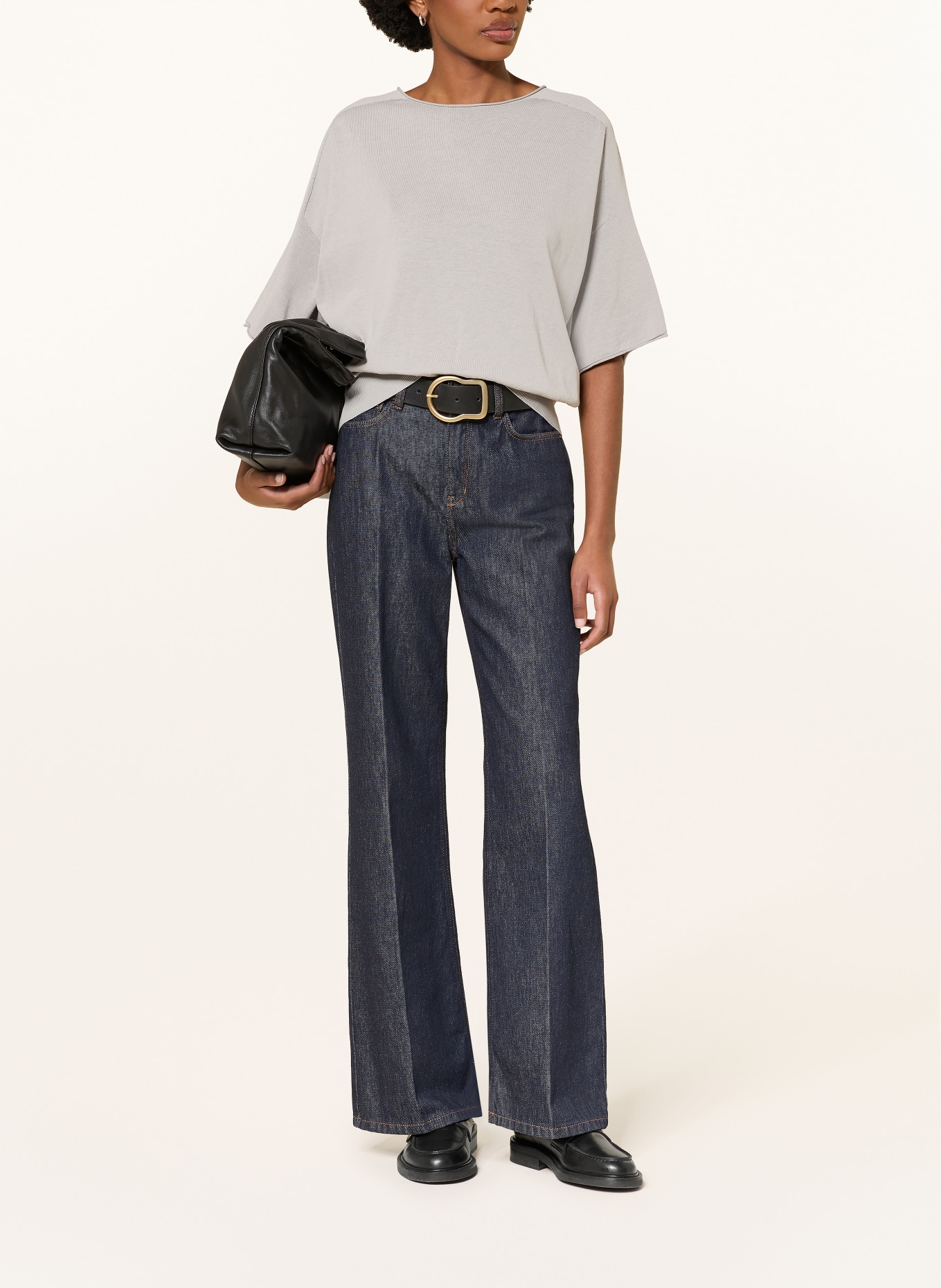 DRYKORN T-shirt tricoté DILARY: GRIS