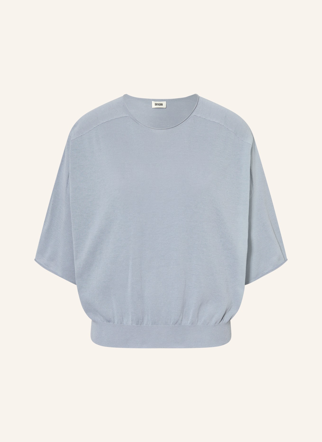 DRYKORN T-shirt tricoté DILARY: BLEU CLAIR