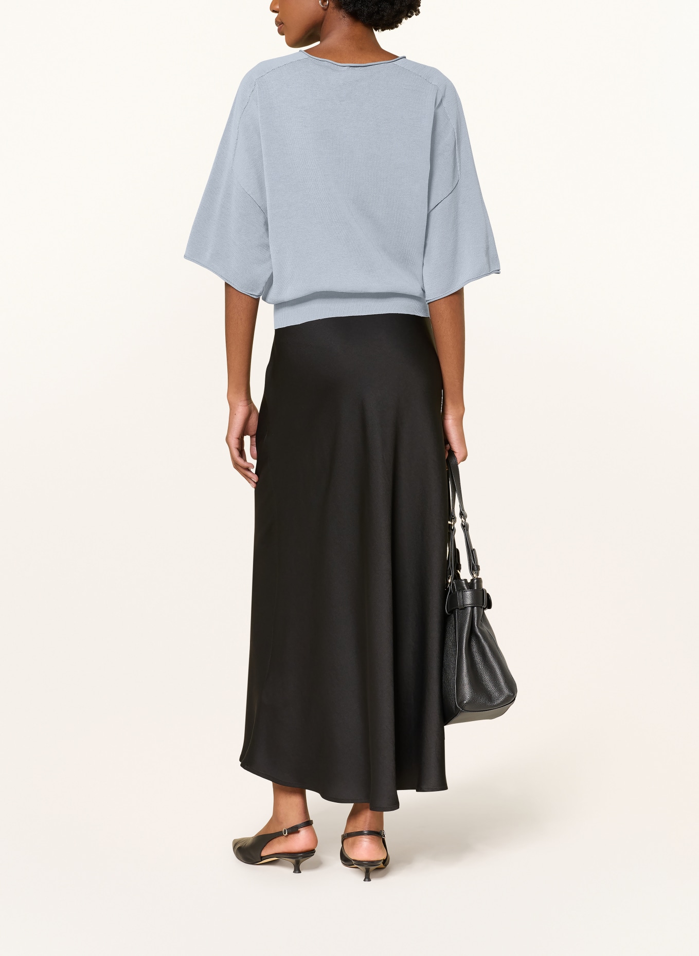 DRYKORN T-shirt tricoté DILARY: BLEU CLAIR