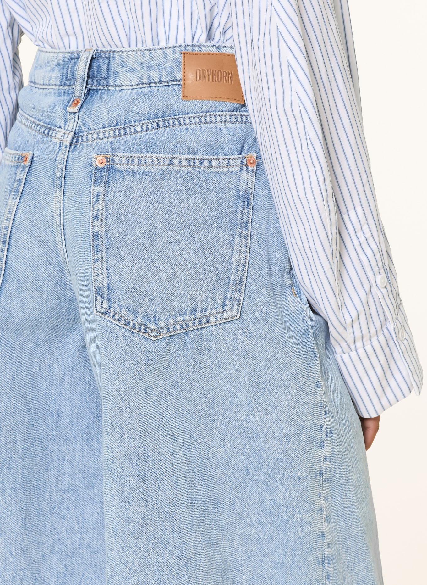 DRYKORN Bermudy jeansowe NONE: 3700 blau