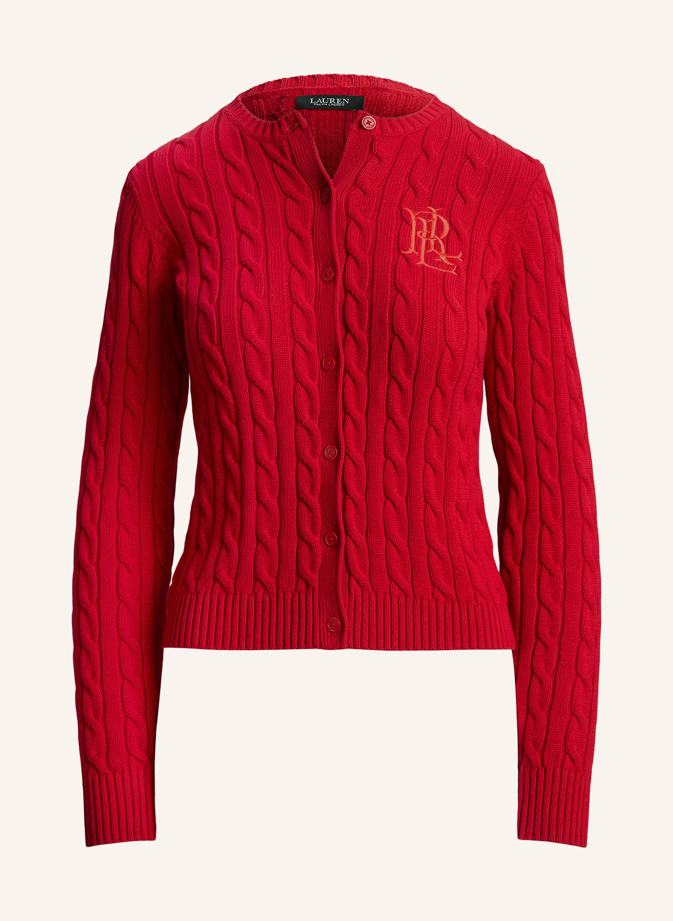 LAUREN RALPH LAUREN cardigan: ROUGE