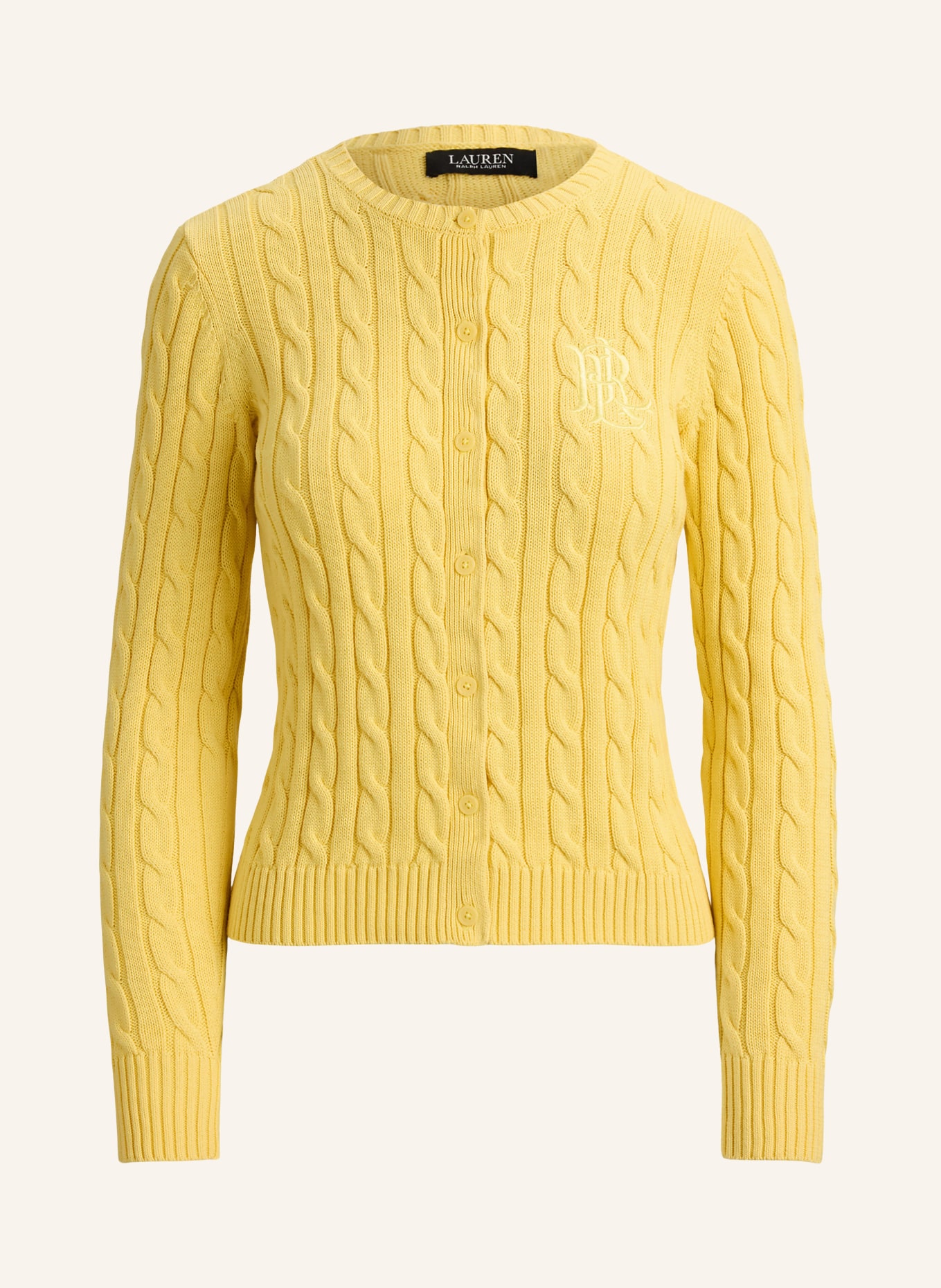 LAUREN RALPH LAUREN breiwerk: DONKERGEEL