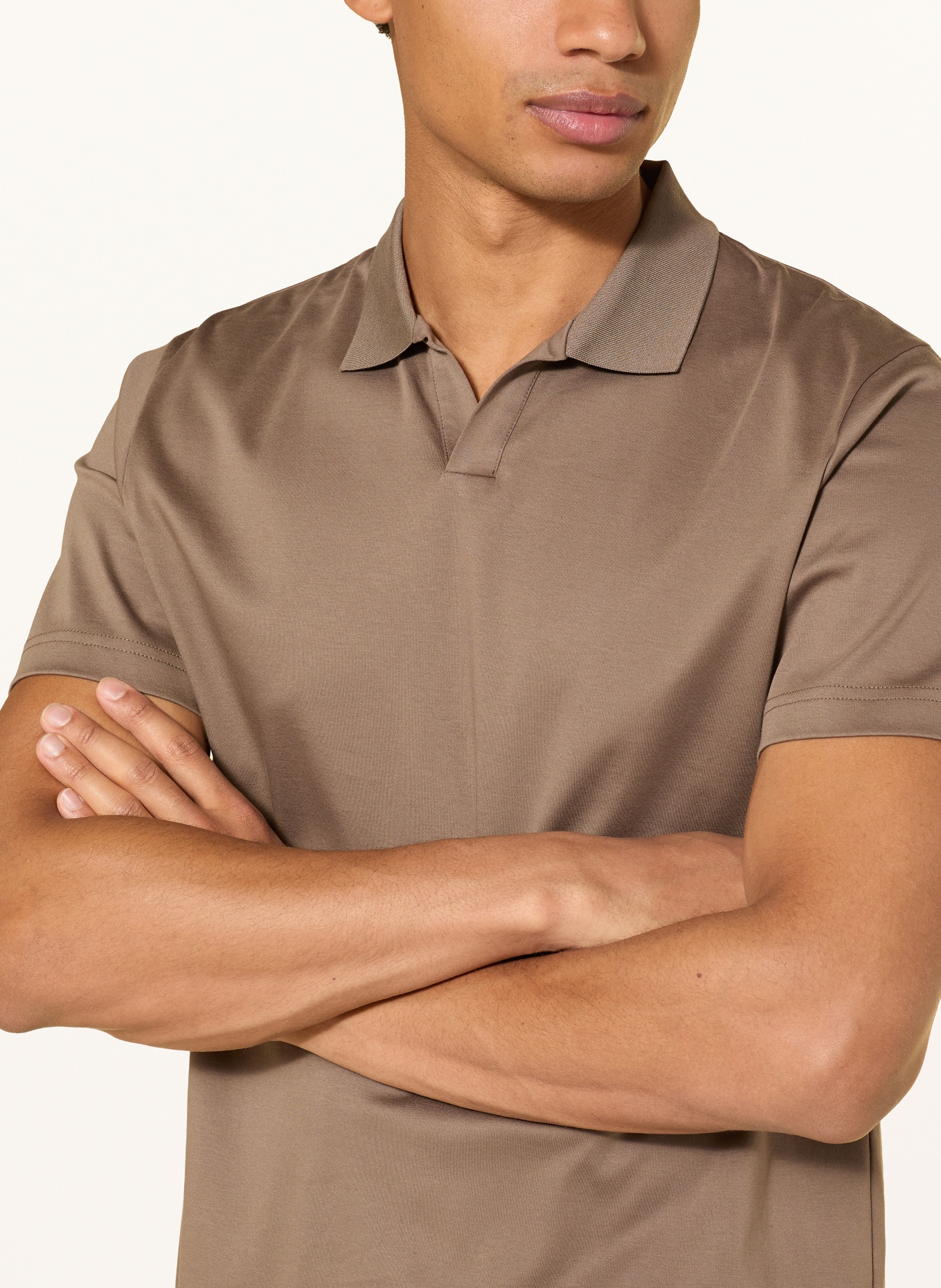 NN.07 Polo en jersey PAUL: TAUPE