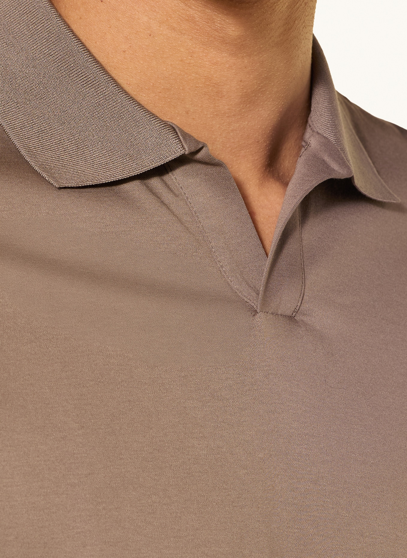 NN.07 Polo en jersey PAUL: TAUPE