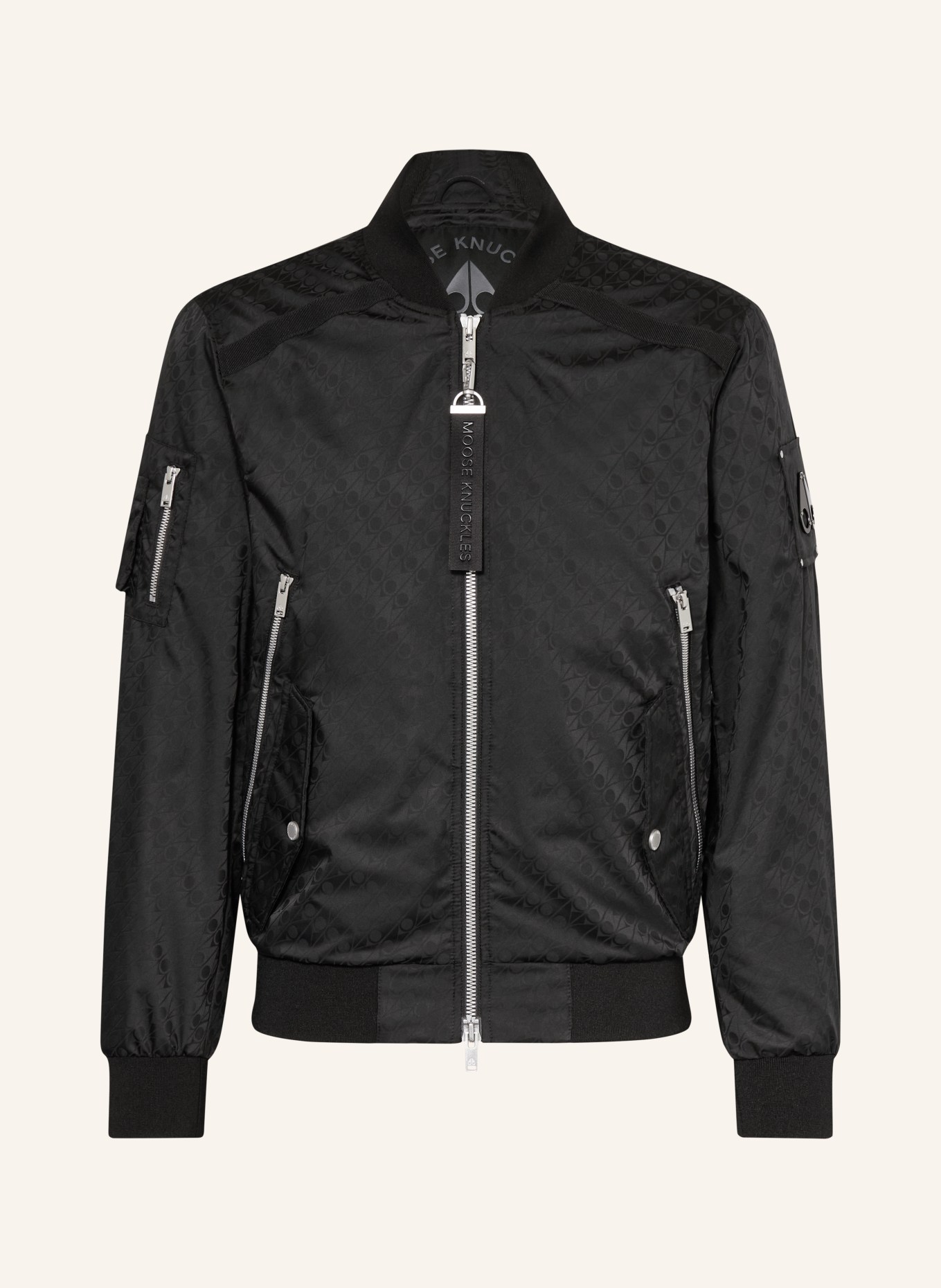 MOOSE KNUCKLES Blouson COURVILLE: SCHWARZ