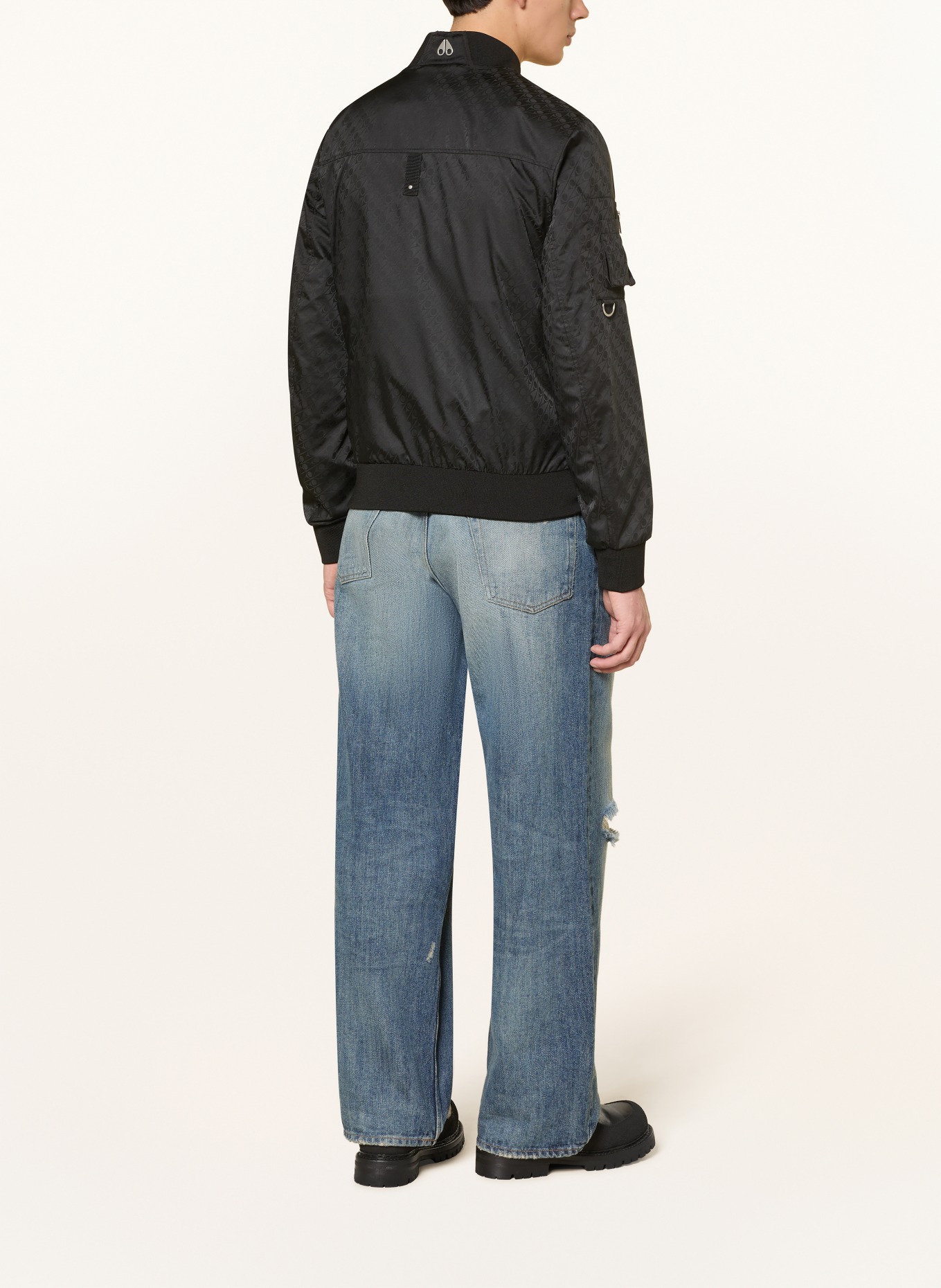 MOOSE KNUCKLES Blouson COURVILLE: SCHWARZ