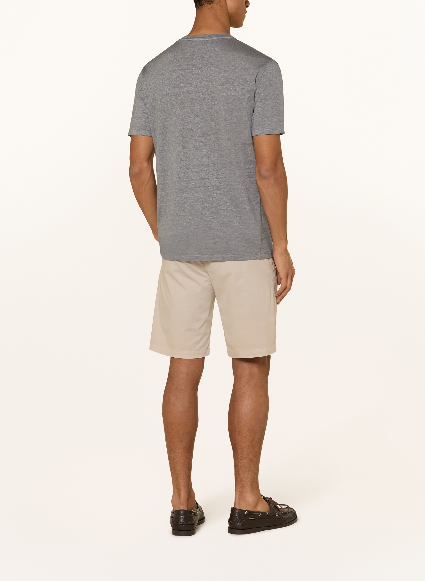 DANIELE FIESOLI T-shirt made of linen: GRAY
