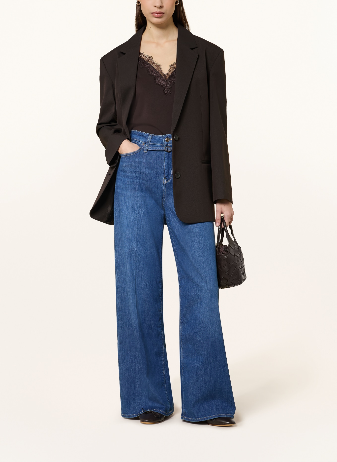 RAFFAELLO ROSSI Flared jeans SVENTY B: 850 blue blue