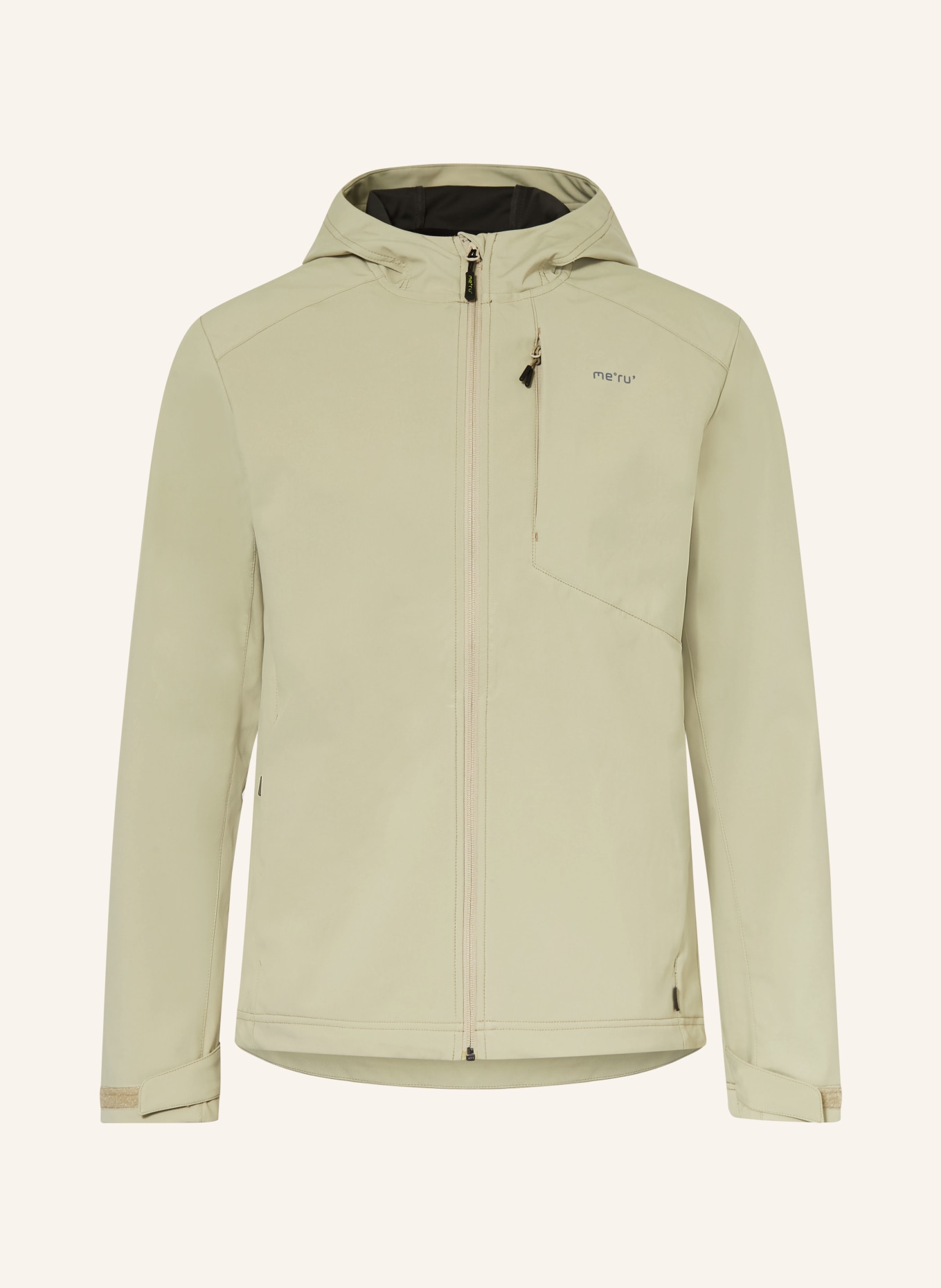 me°ru' Outdoor jacket NANCY: LIGHT GREEN