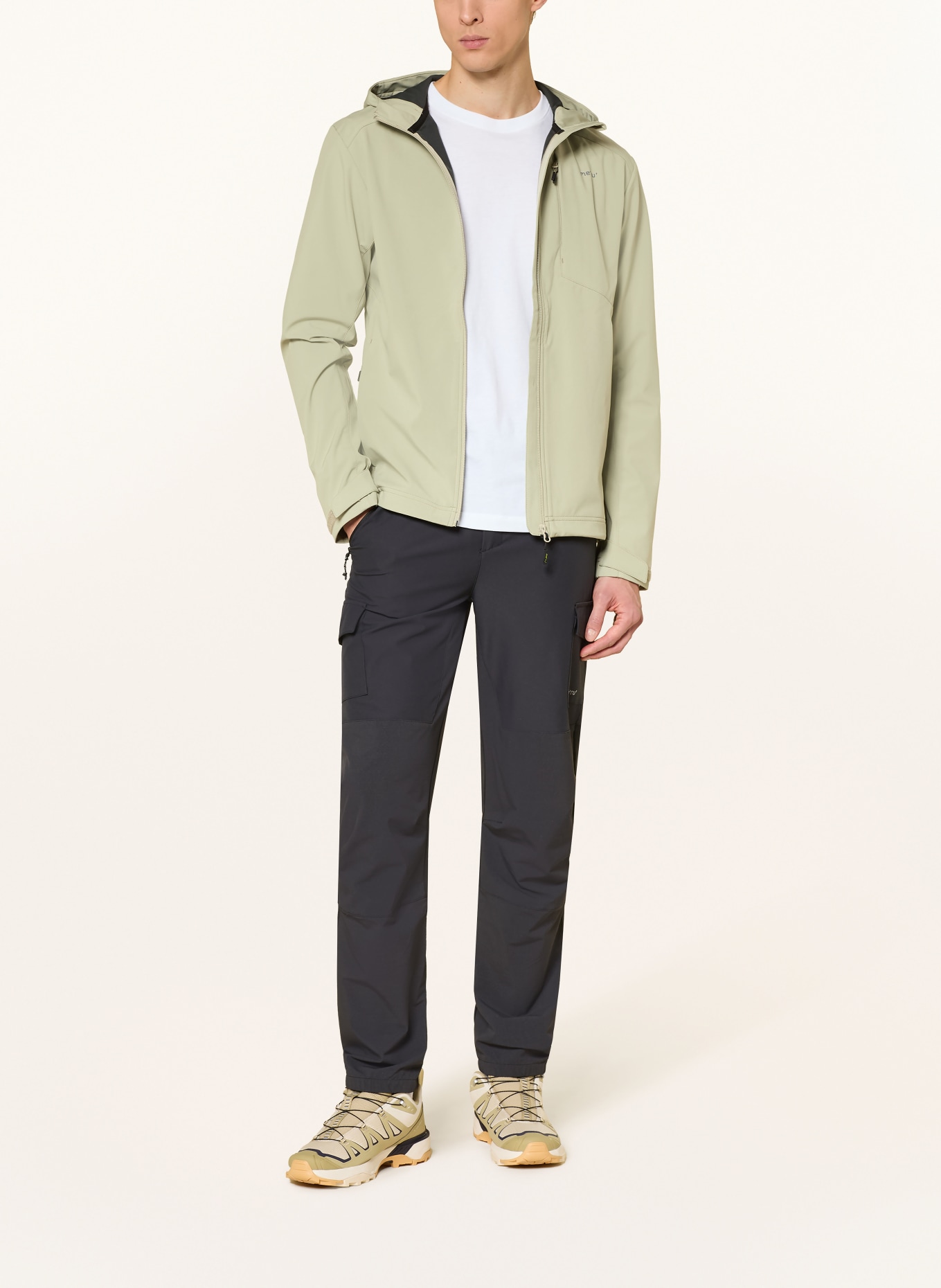 me°ru' Outdoor jacket NANCY: LIGHT GREEN