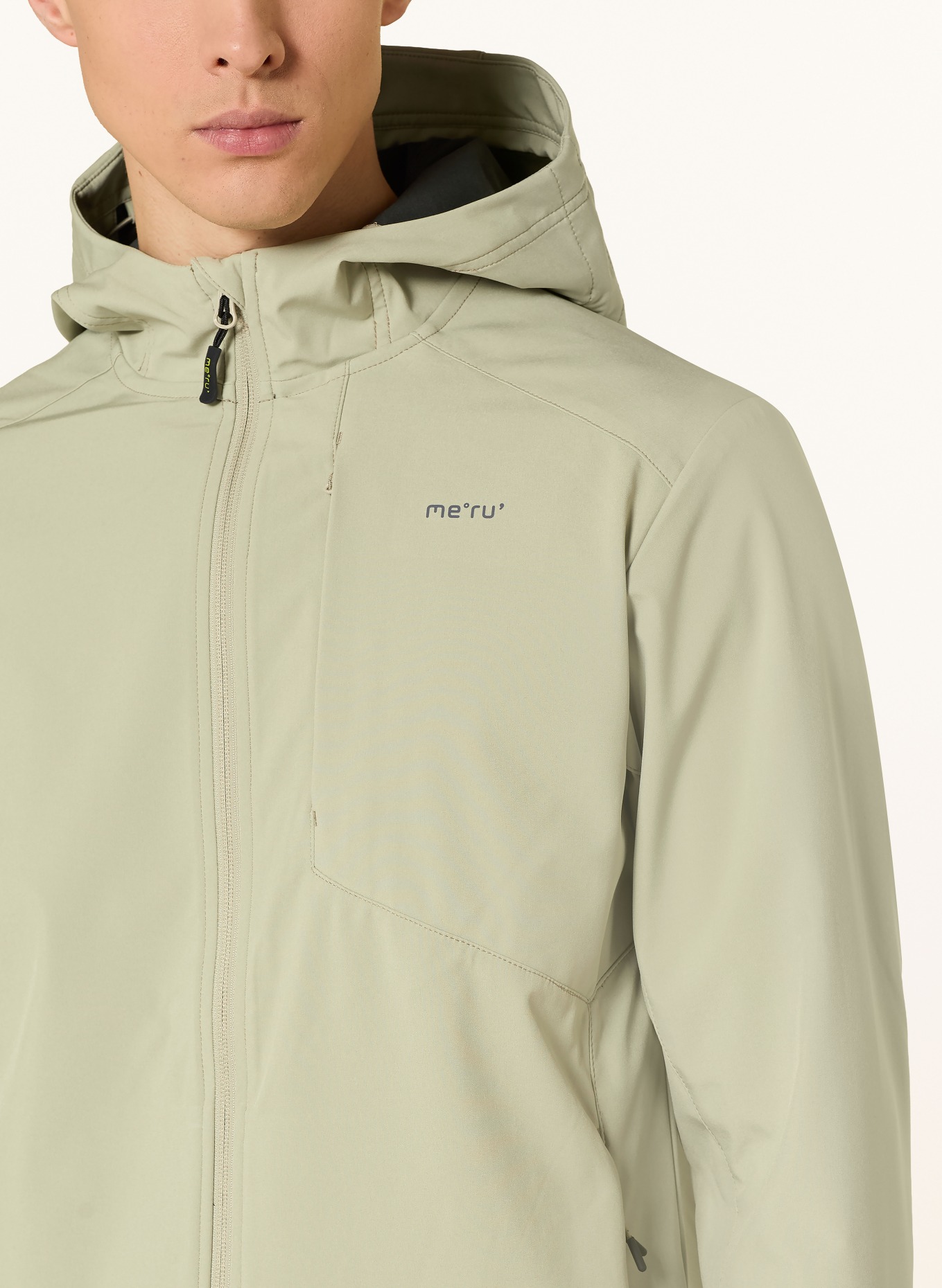 me°ru' Outdoor jacket NANCY: LIGHT GREEN
