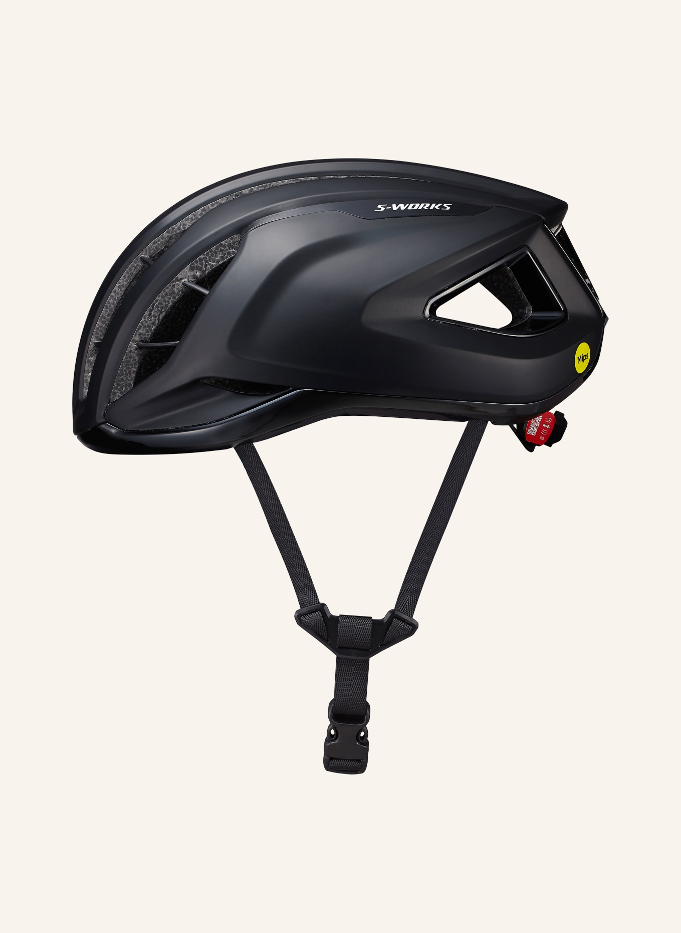 SPECIALIZED S-WORKS PREVAIL 3 cycling helmet: BLACK