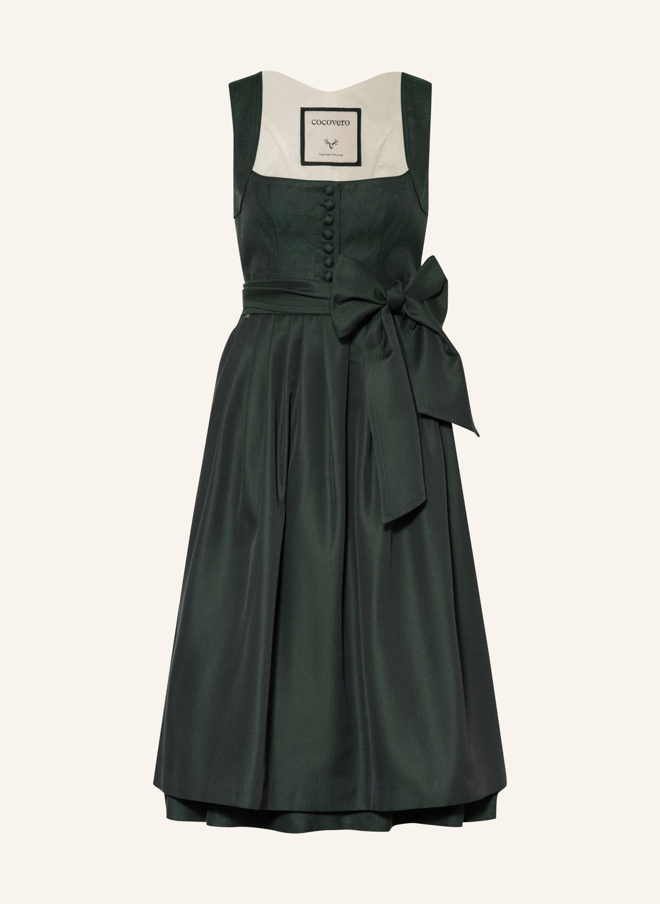 CocoVero Dirndl HEDI: DARK GREEN
