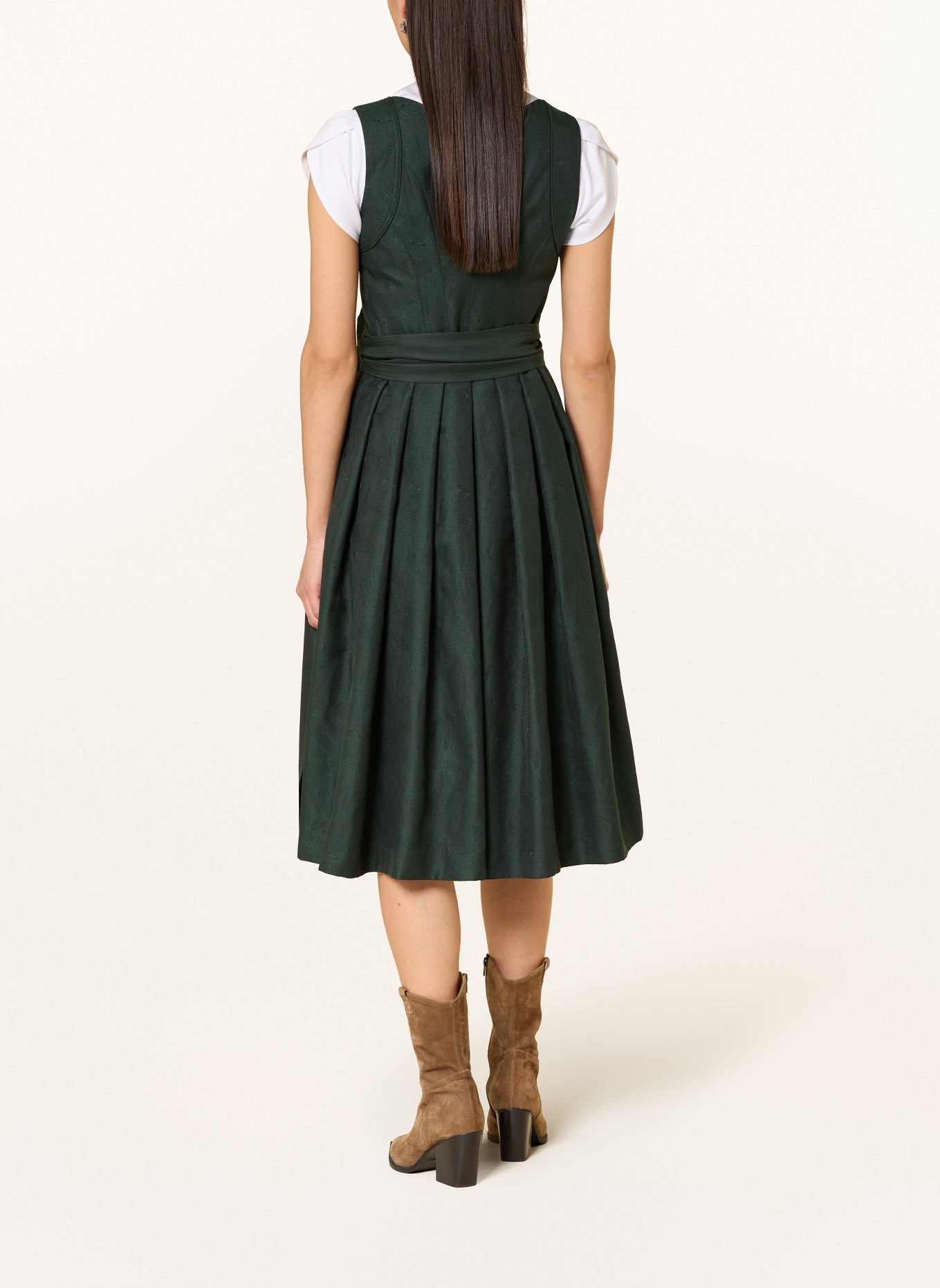 CocoVero Dirndl HEDI: DARK GREEN