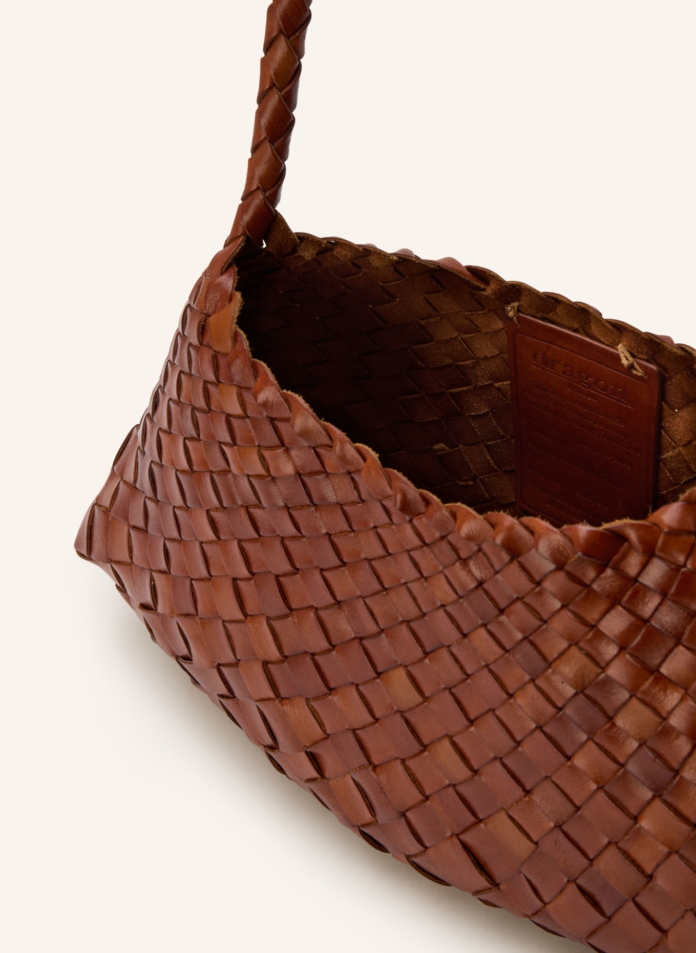 DRAGON DIFFUSION Shoulder bag ROSANNA MINI: BROWN