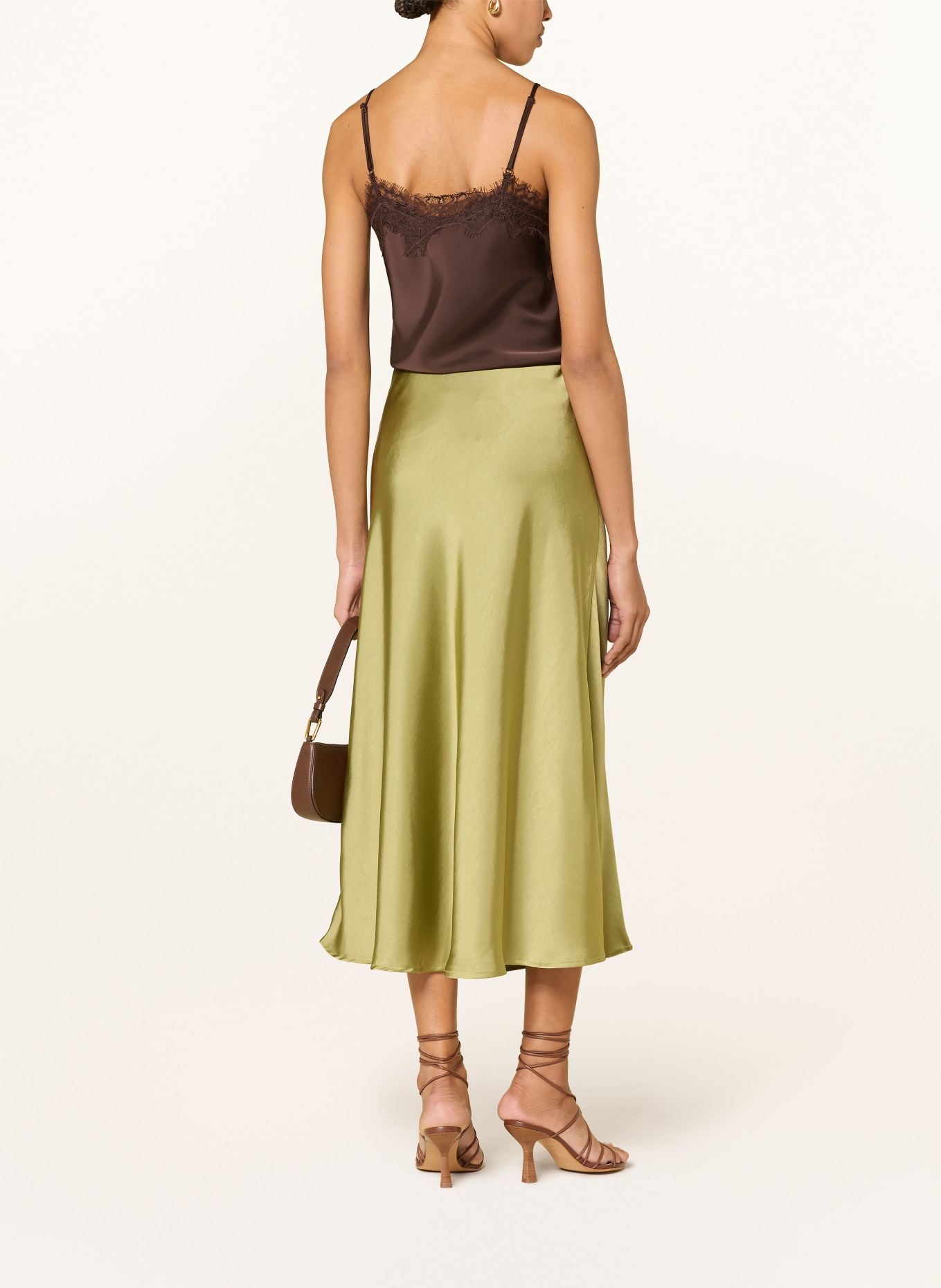 NEO NOIR Satinrock BOVARY: OLIV