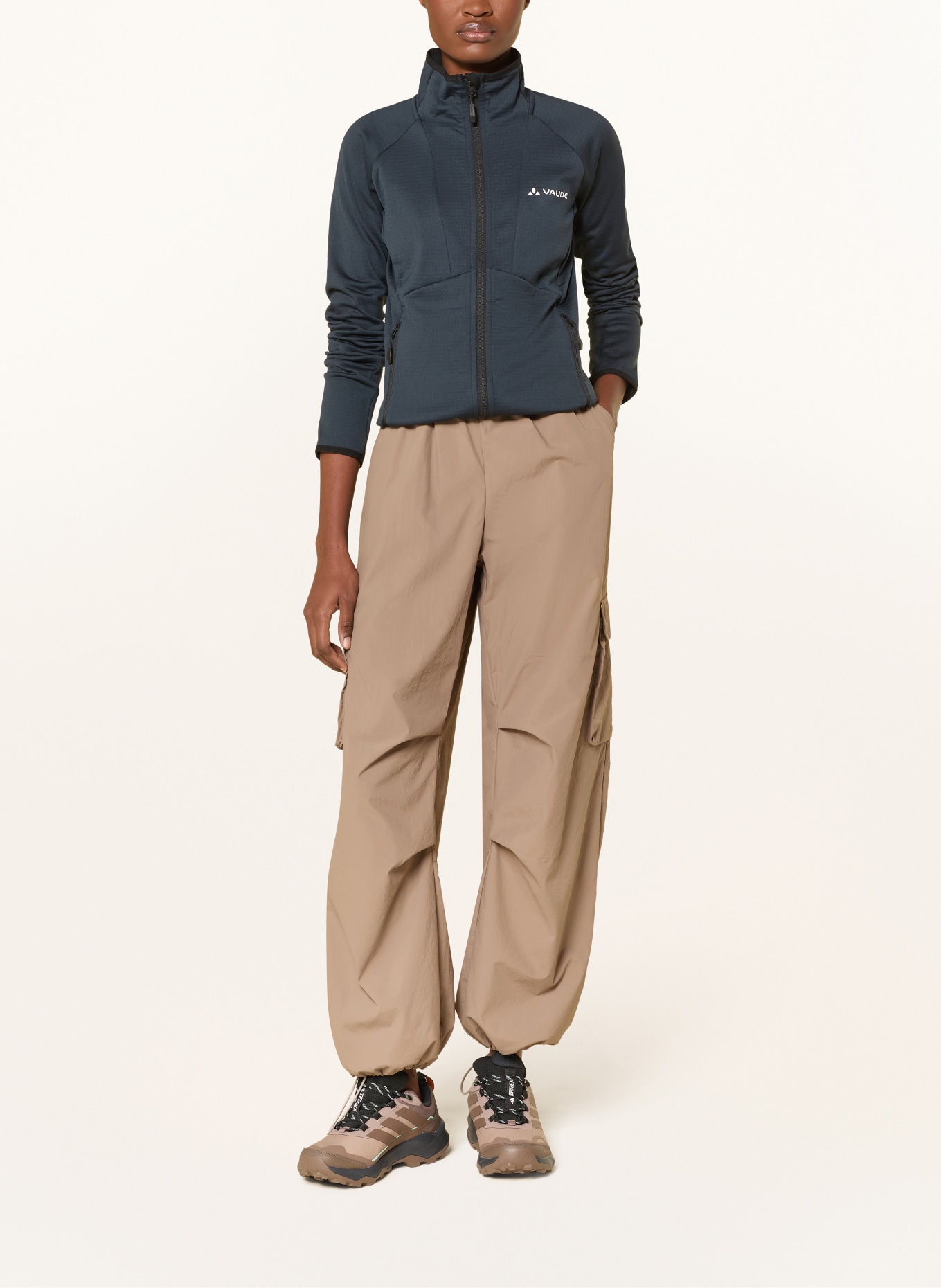 VAUDE Fleecejacke MONVISO: SCHWARZ