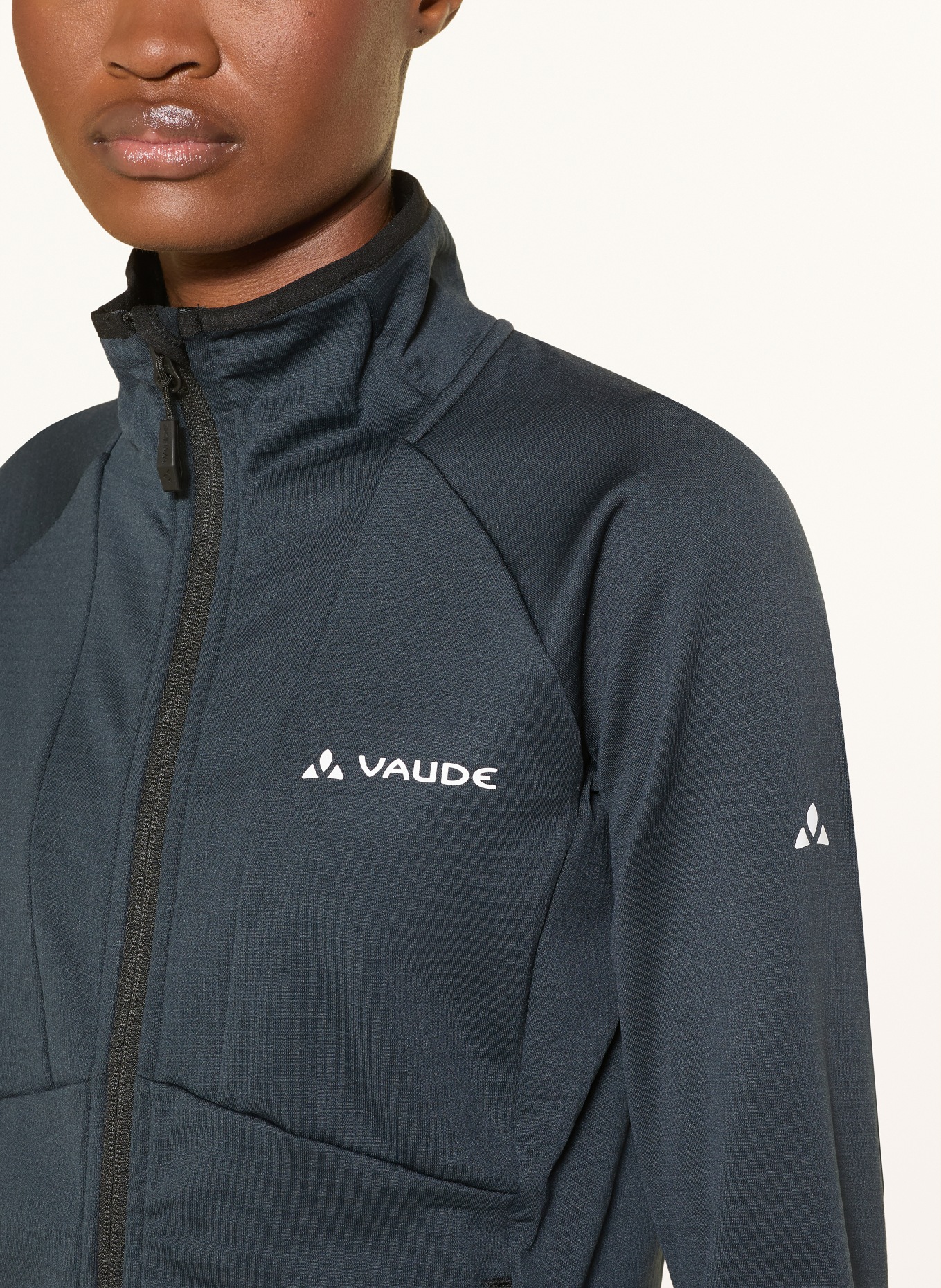 VAUDE Fleecejacke MONVISO: SCHWARZ