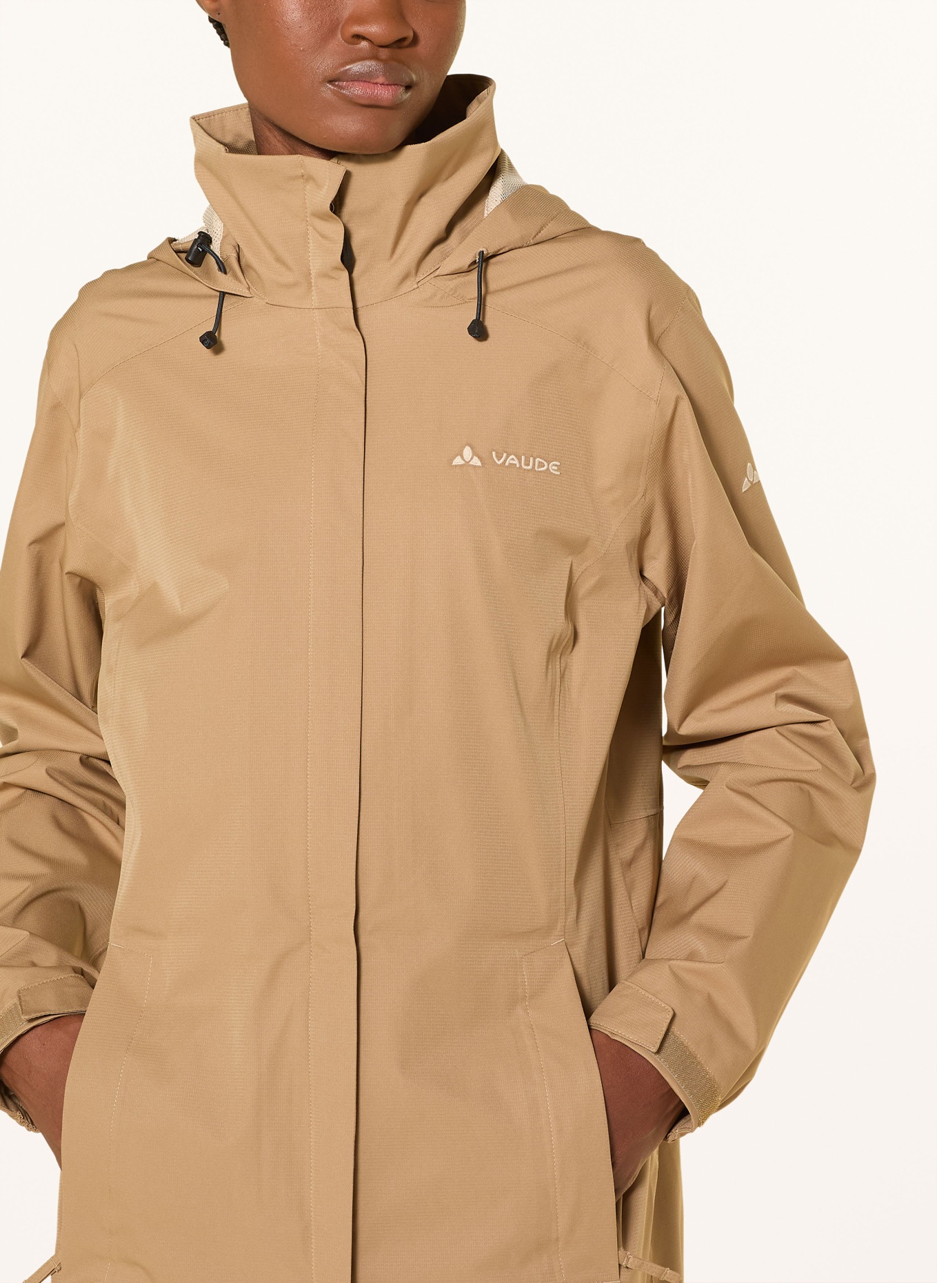 VAUDE Parka ESCAPE: HELLBRAUN