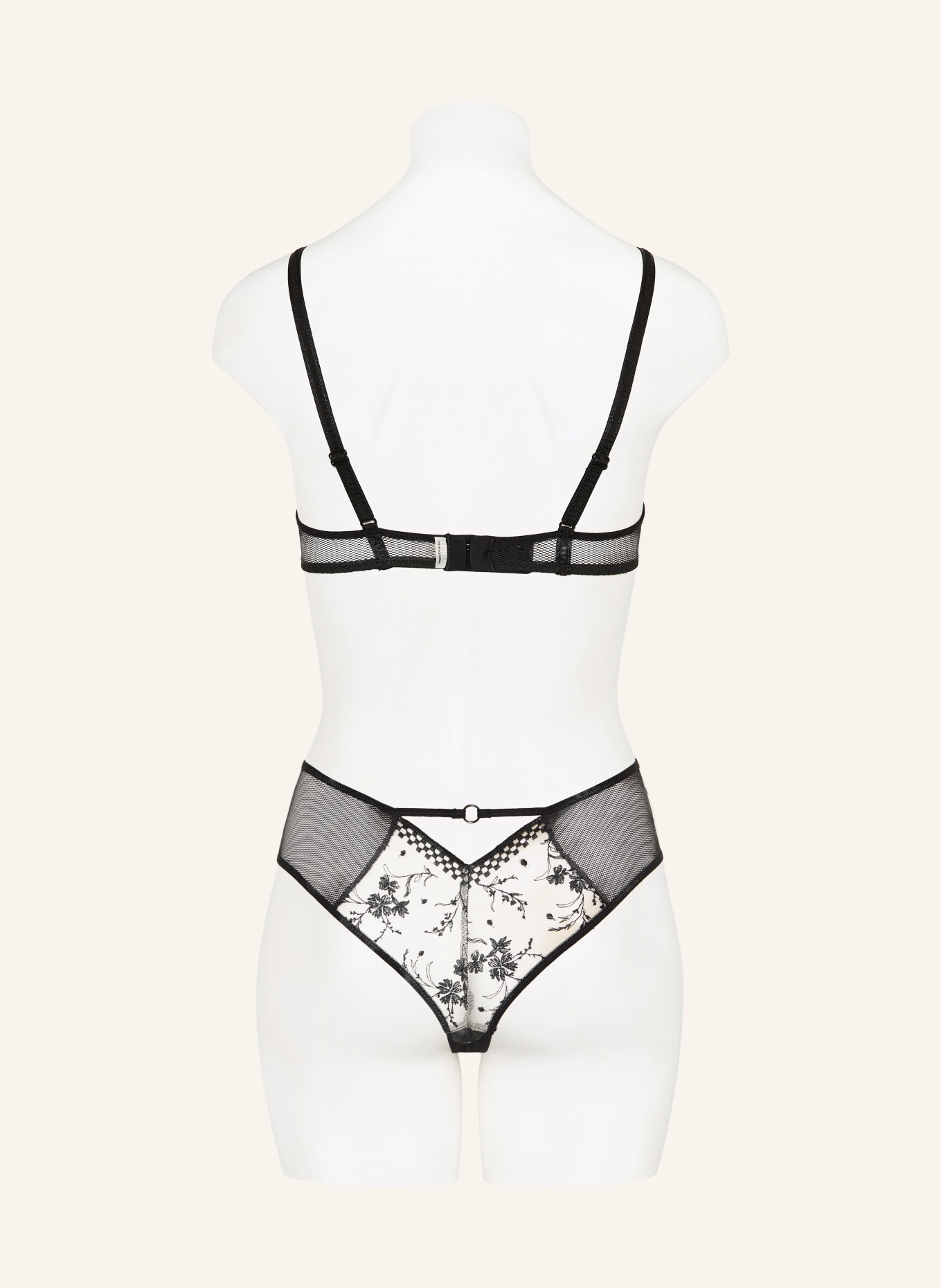 Passionata Schalen-BH SUZY: SCHWARZ / HELLROSA