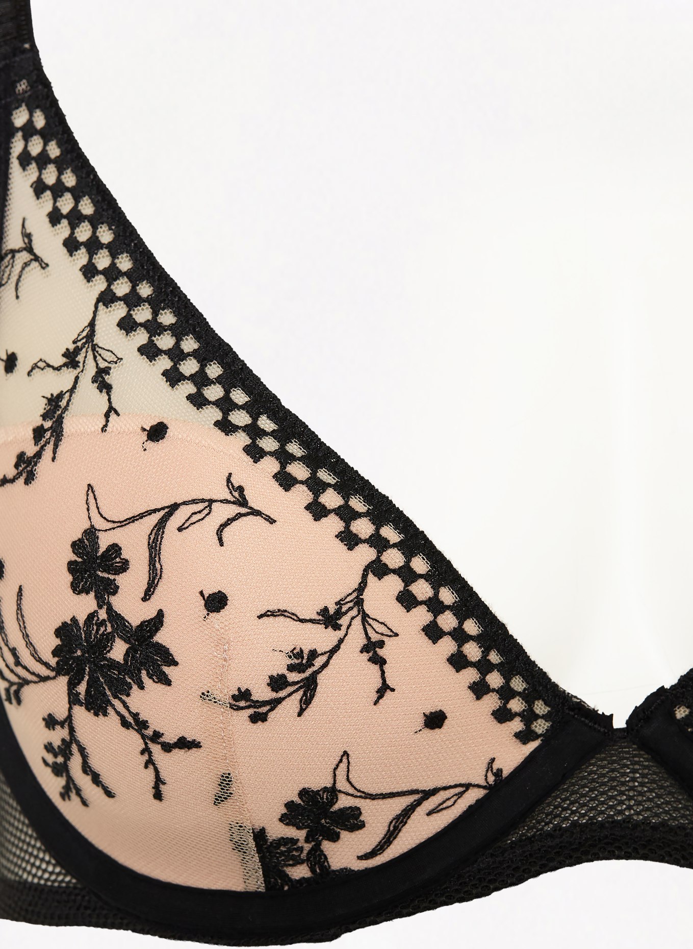 Passionata Schalen-BH SUZY: SCHWARZ / HELLROSA