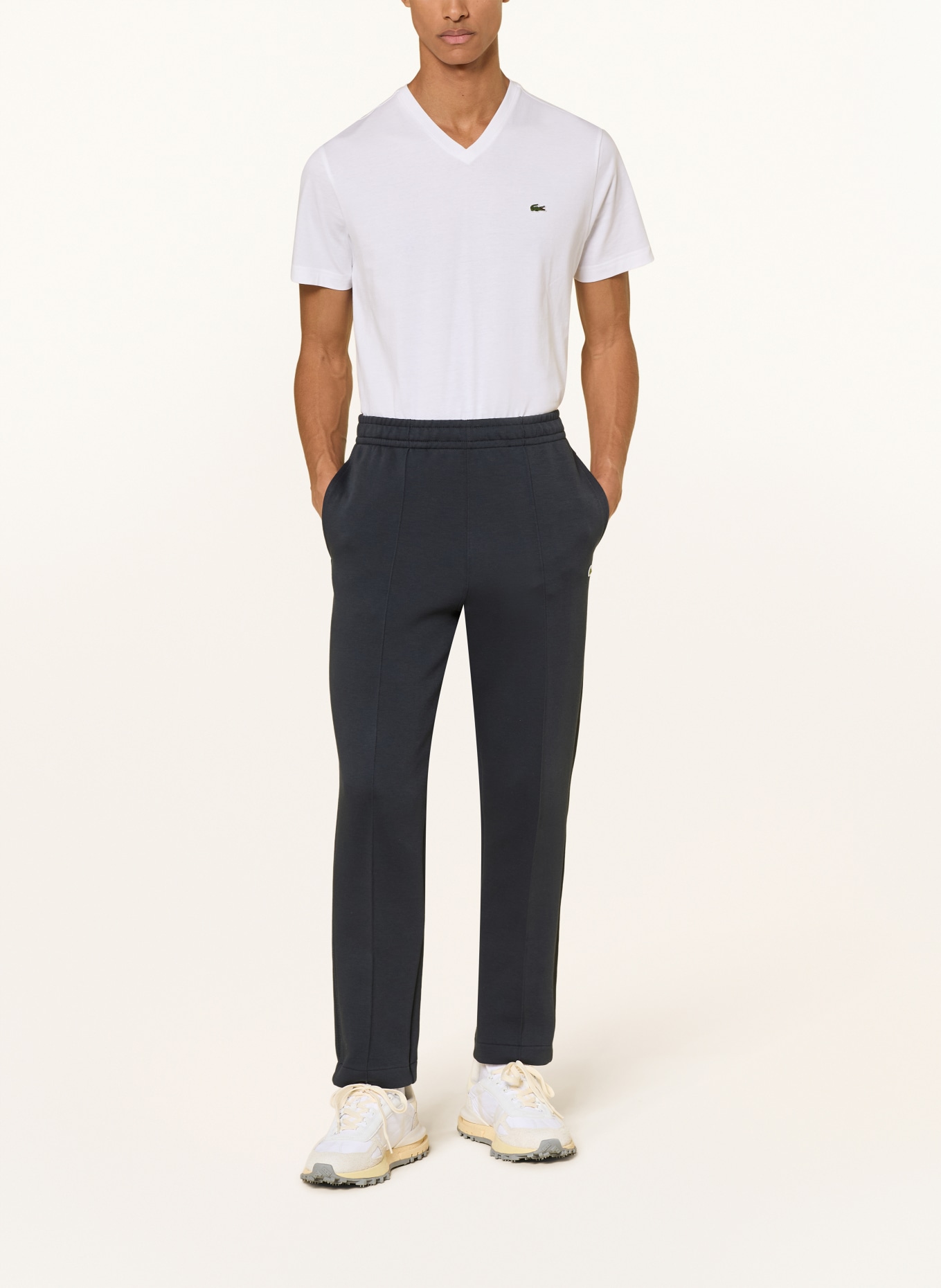 LACOSTE T-shirt: BIAŁY