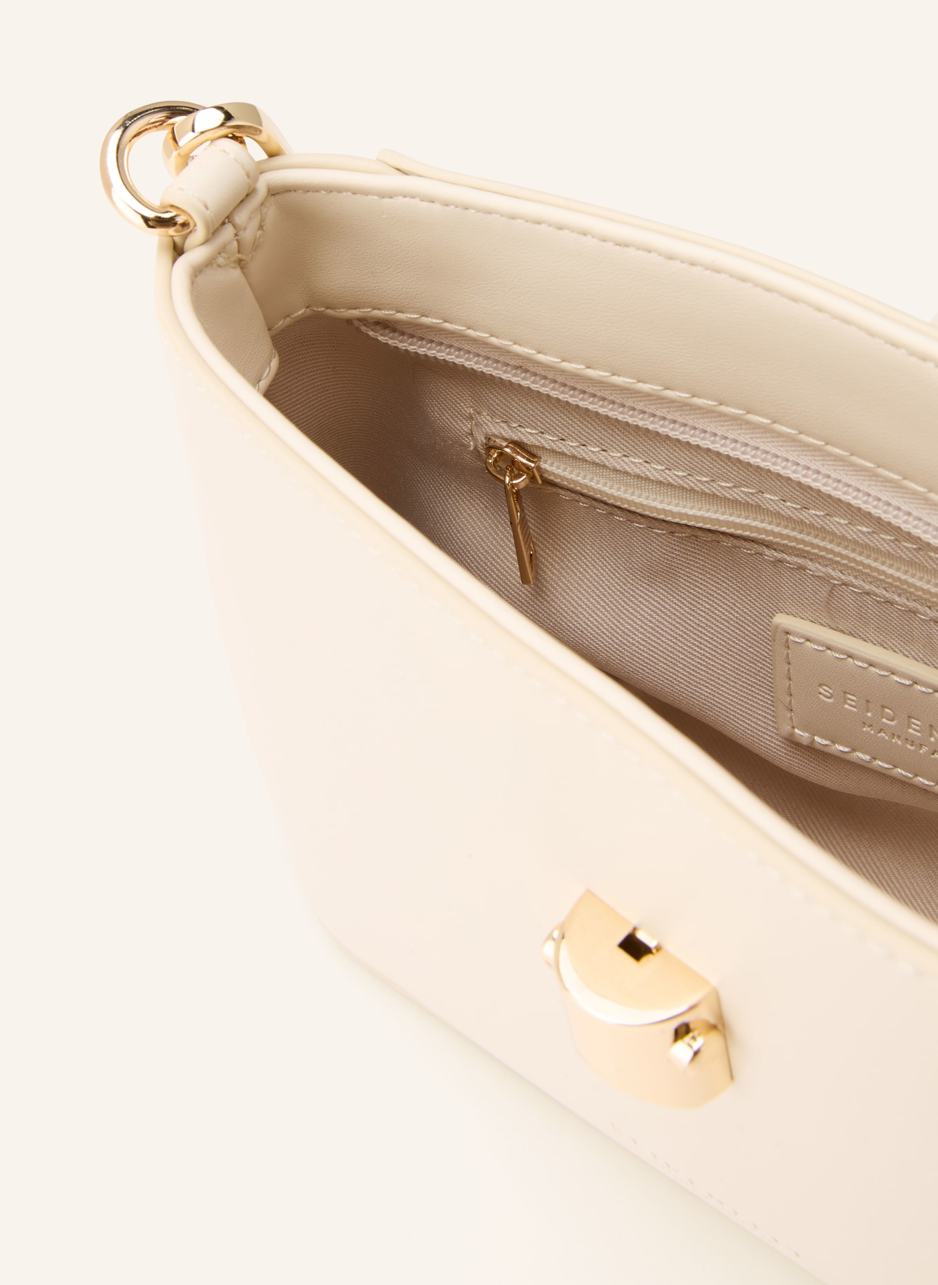 SEIDENFELT Sac à bandoulière LILLA: CRÈME