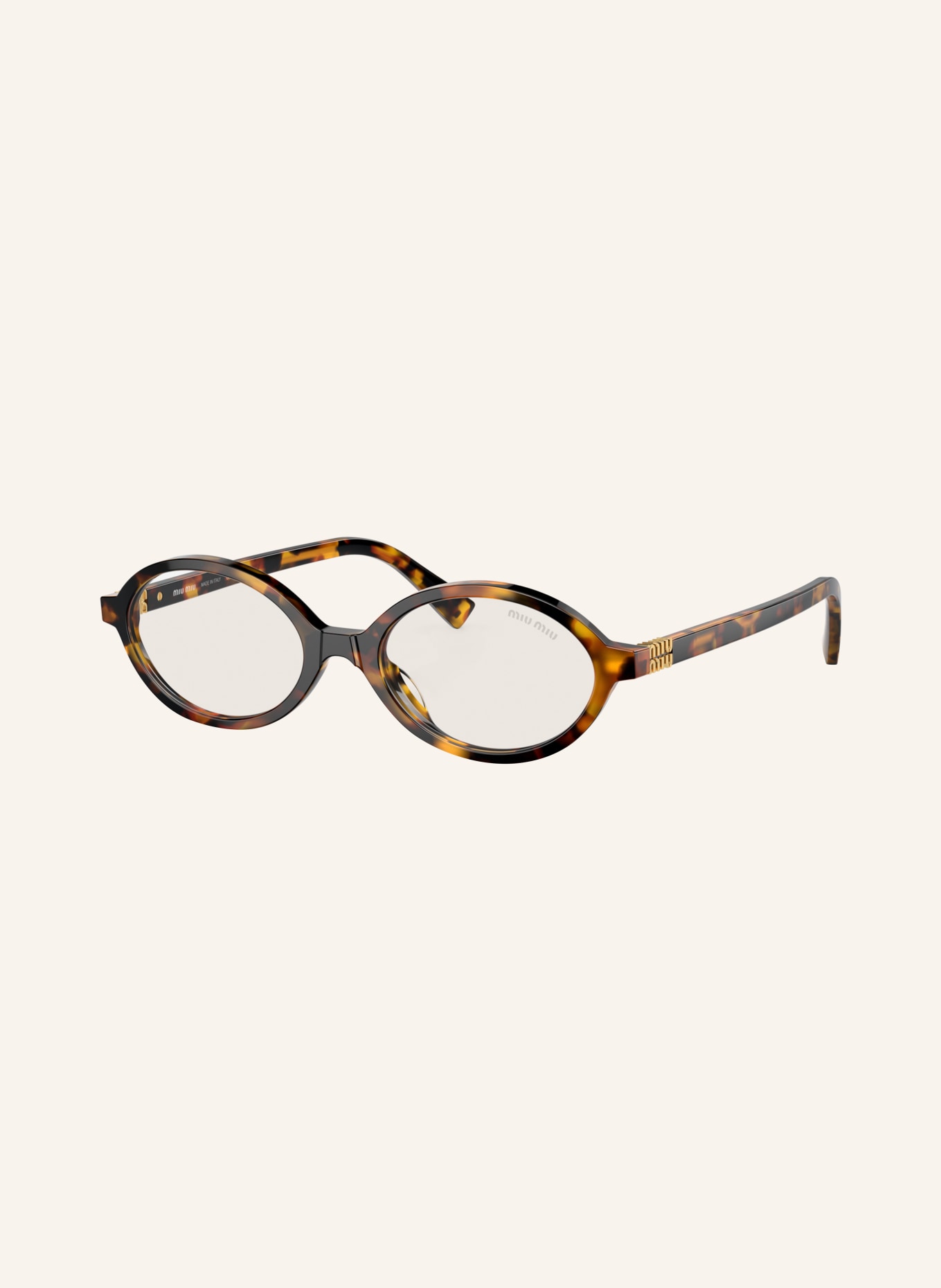 MIU MIU Sonnenbrille MU 04ZS: HAVANA/ TRANSPARENT