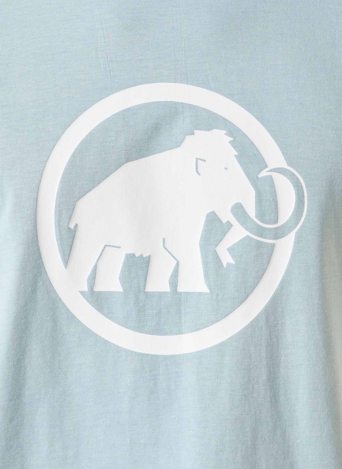 MAMMUT T-shirt CORE: LICHTBLAUW