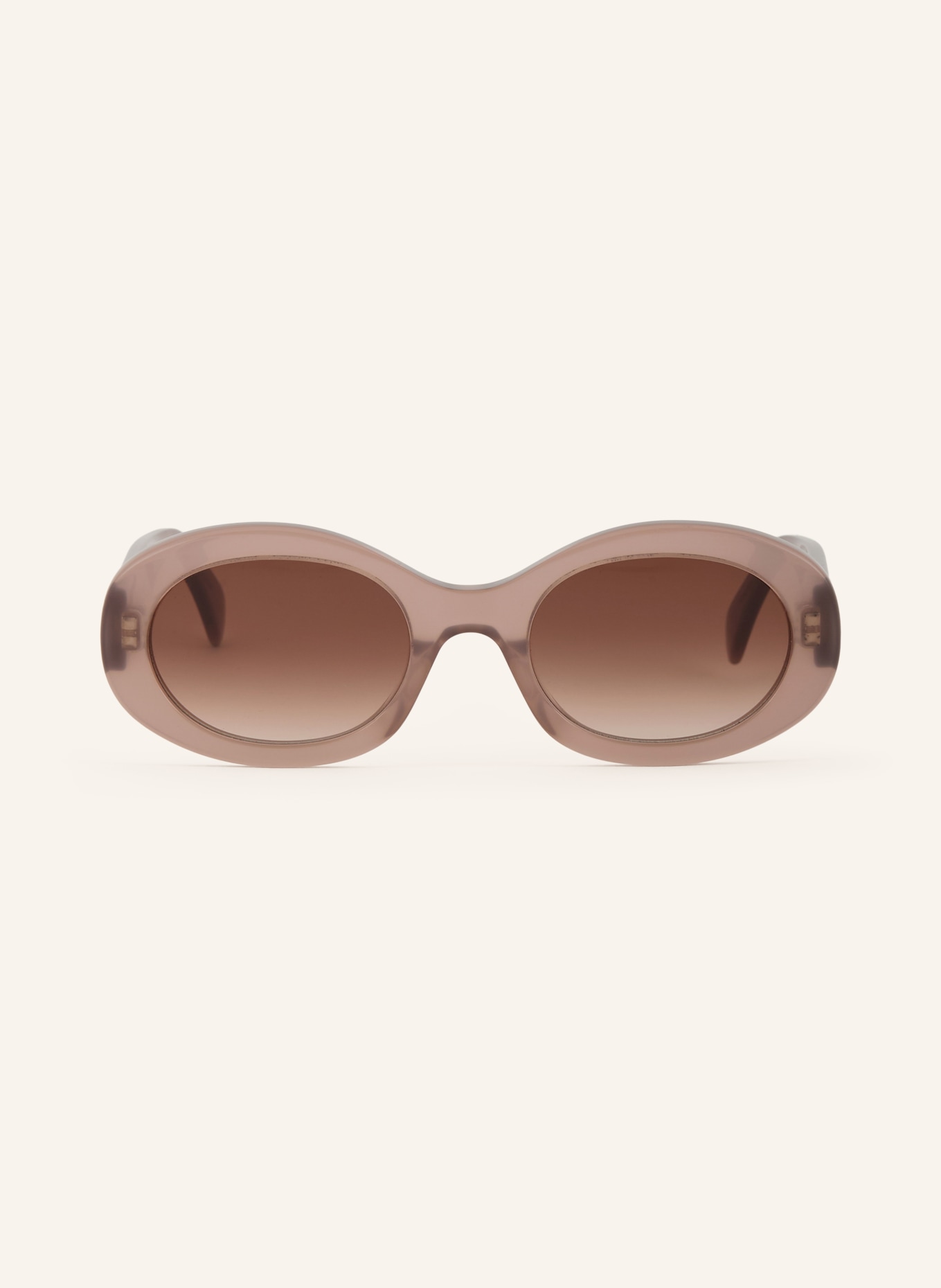 CELINE Sonnenbrille CL000430 TRIOMPHE: HELLBRAUN/ BRAUN VERLAUF