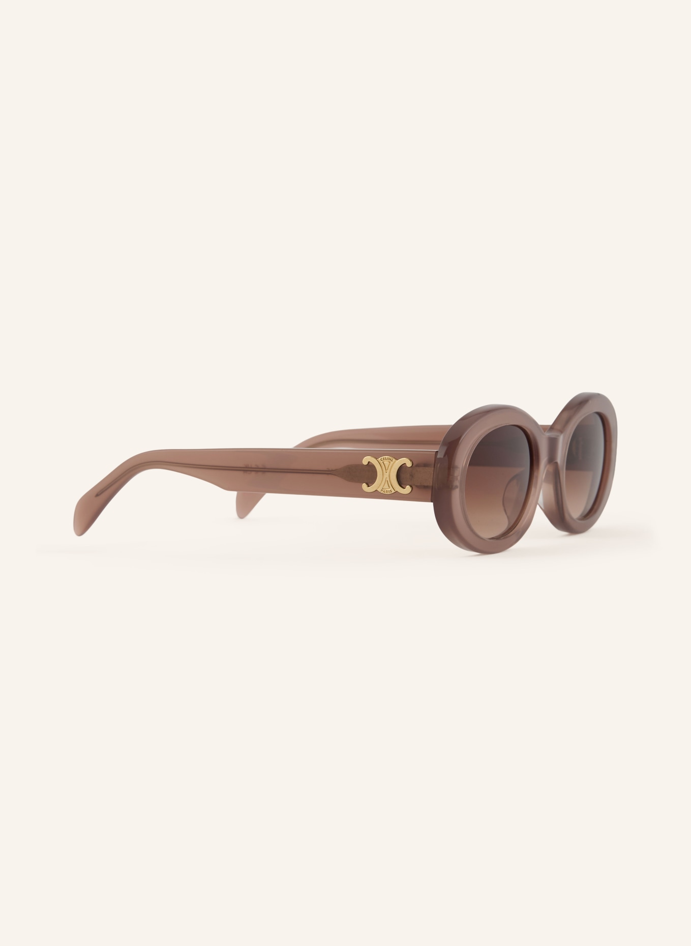 CELINE Sonnenbrille CL000430 TRIOMPHE: HELLBRAUN/ BRAUN VERLAUF