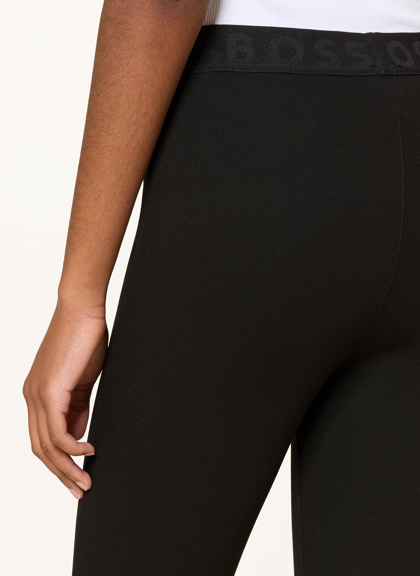 BOSS Leggings ESTRETCH: NOIR