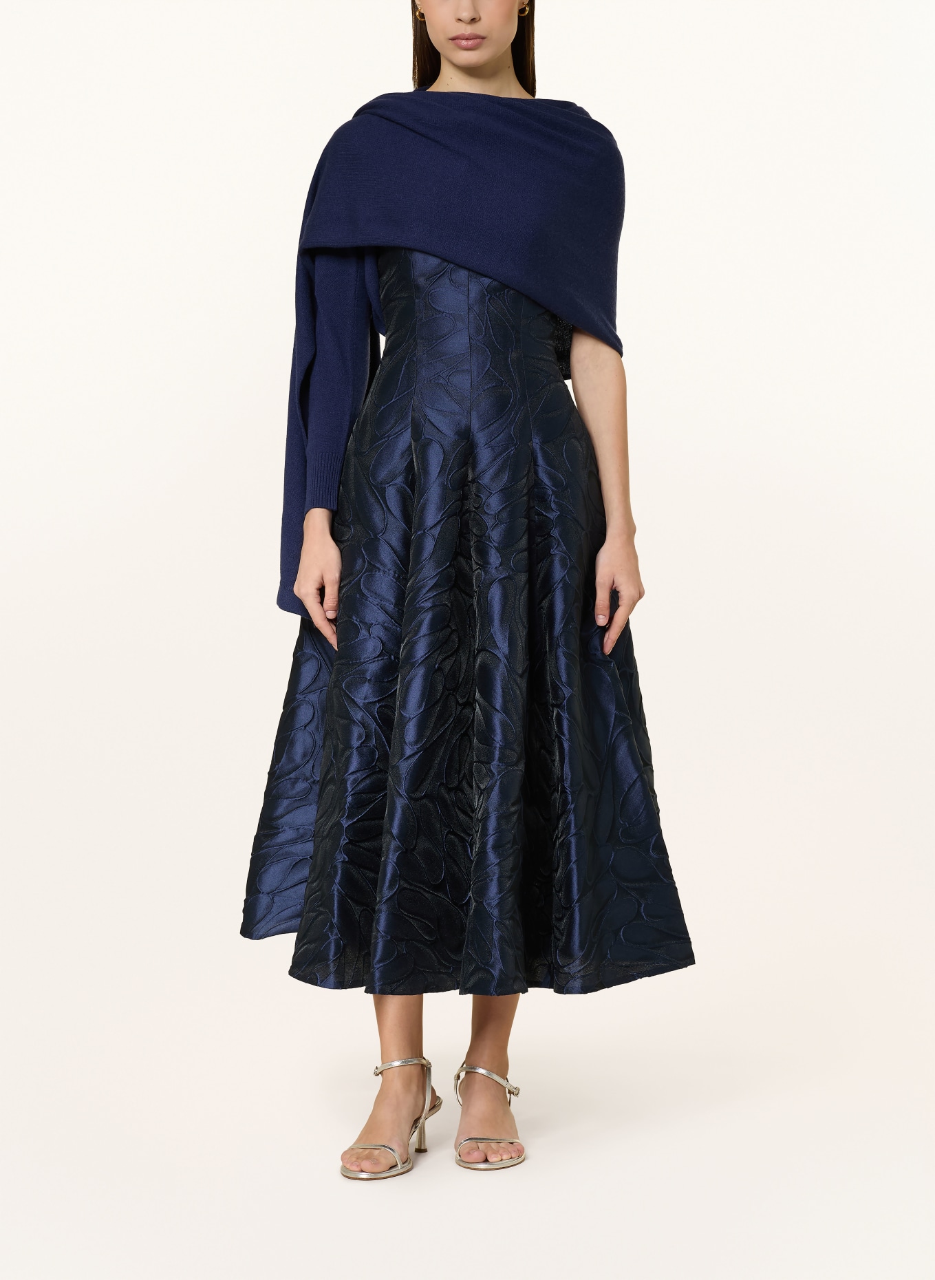 TALBOT RUNHOF Kasjmier stola: DONKERBLAUW