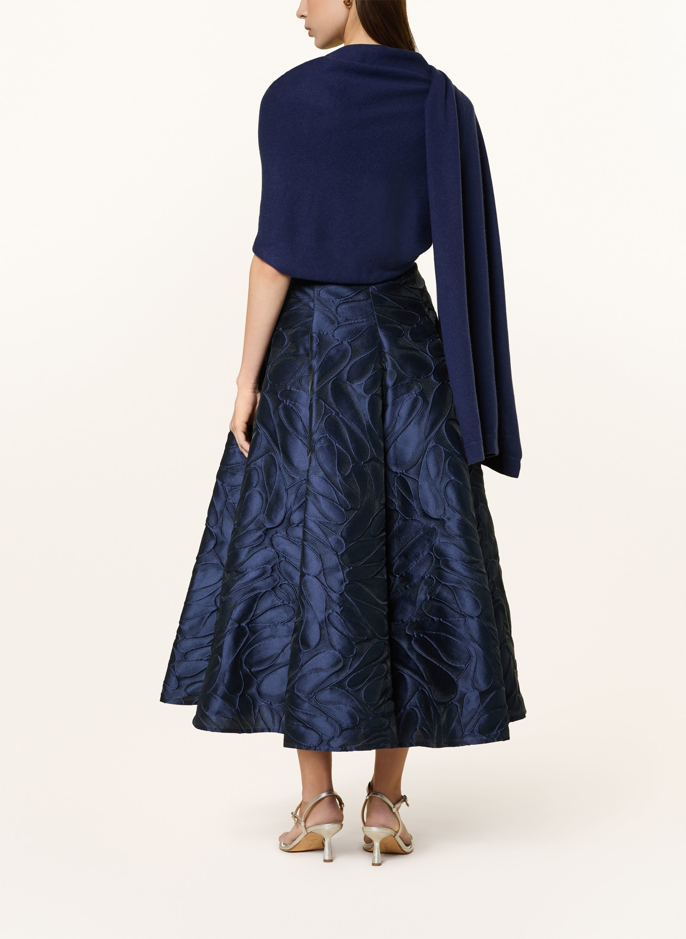 TALBOT RUNHOF Kasjmier stola: DONKERBLAUW