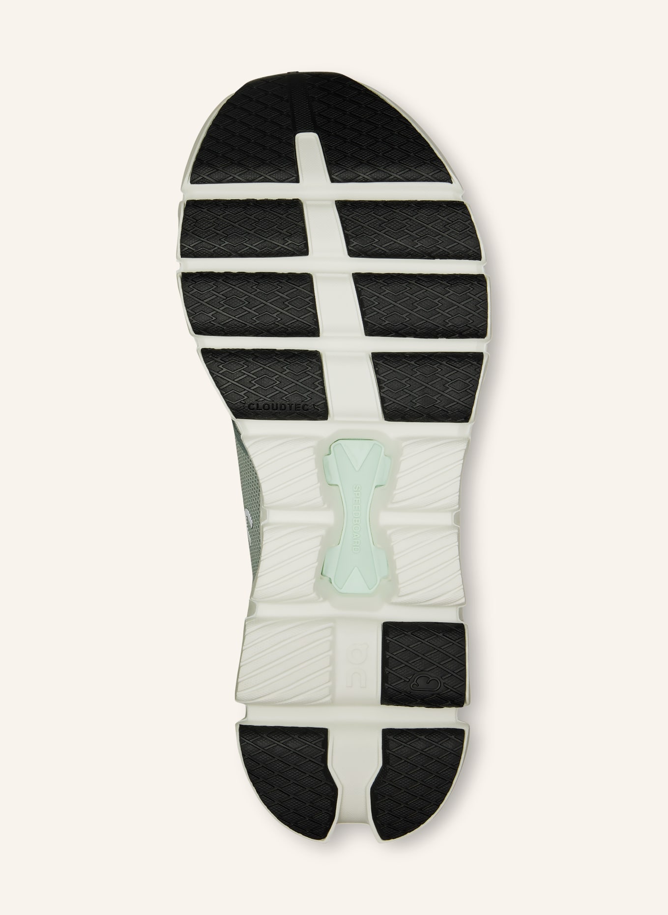 On Fitnessschuhe CLOUD X 4: HELLGRÜN