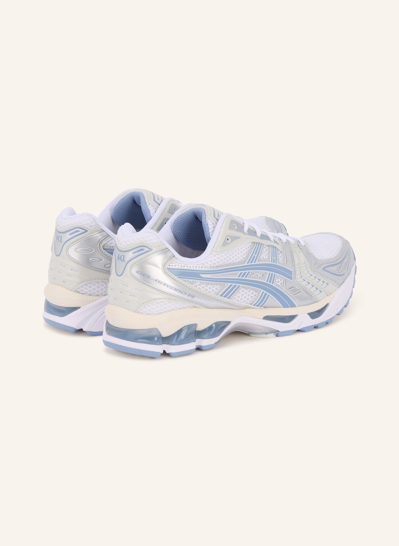 ASICS Sneakersy GEL-KAYANO 14: BIAŁY / SREBRNY / SZARONIEBIESKI