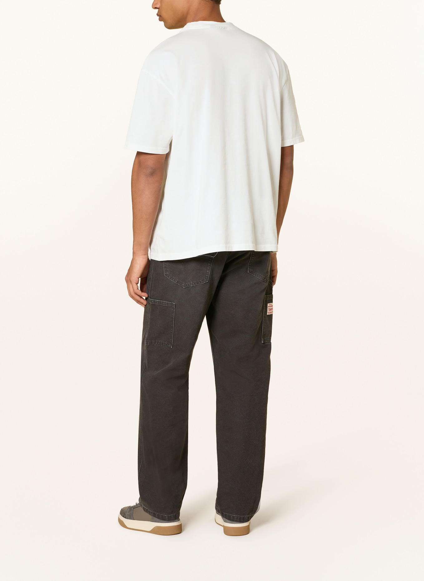 PEGADOR Oversized shirt: WHITE