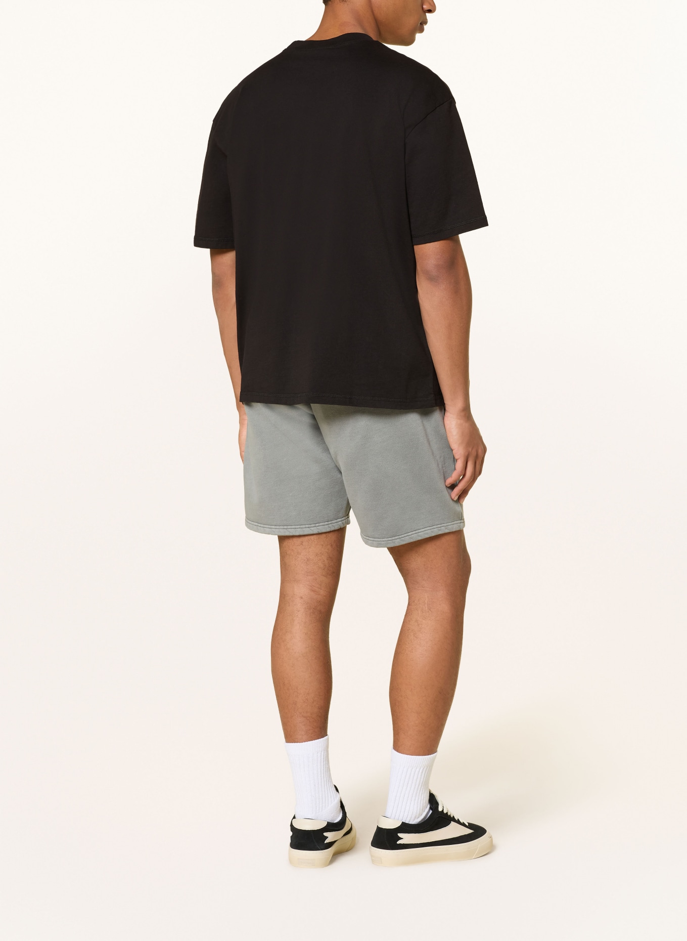 PEGADOR Sweatshorts: GRAU