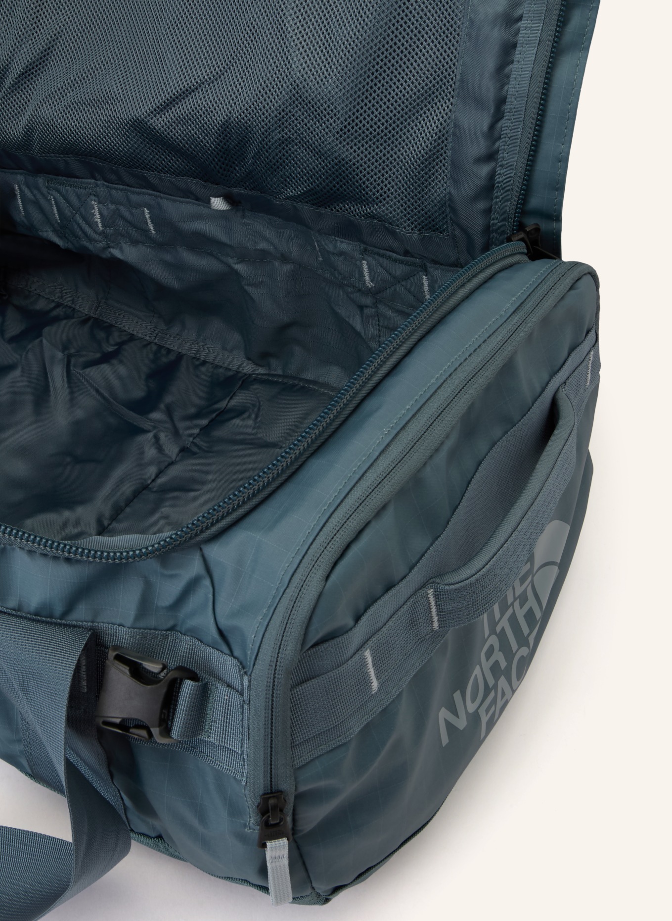 THE NORTH FACE Rugzak BASE CAMP VOYAGER 42 l met laptopvak: BLAUWGRIJS / DONKERGRIJS