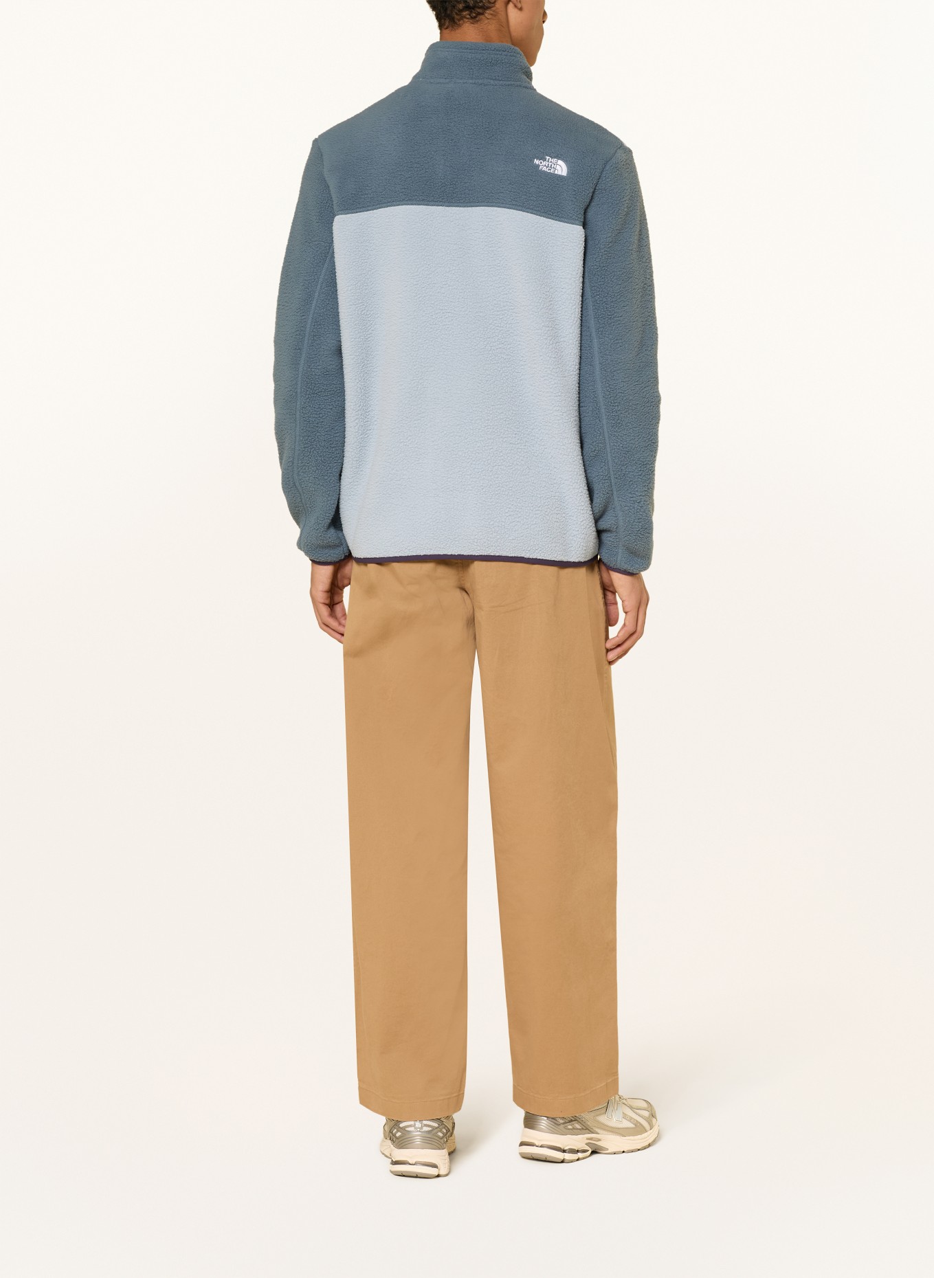 THE NORTH FACE Fleecejack YUMIORI: BLAUWGRIJS / GRIJS