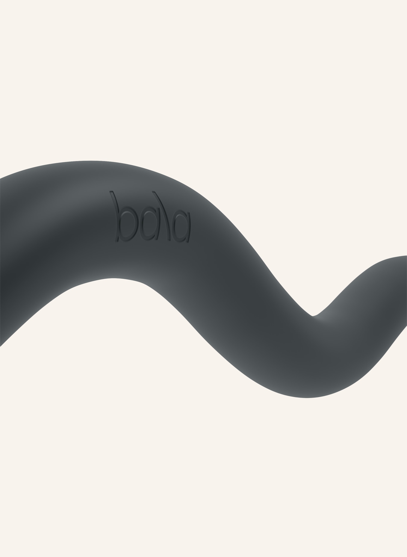 bala Barre lestée BALA BEAM: GRIS FONCÉ