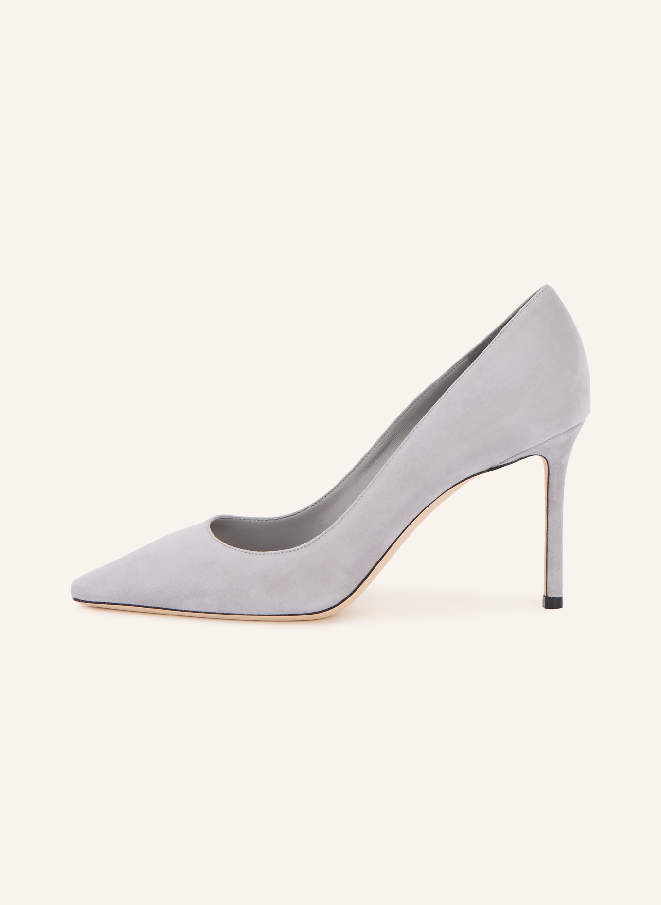JIMMY CHOO Pumps ROMY 85: HELLGRAU
