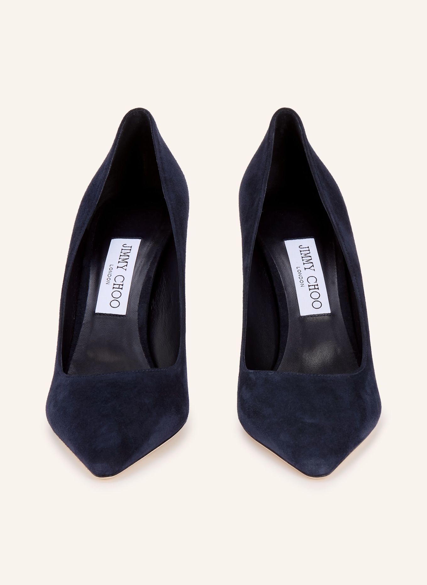 JIMMY CHOO Pumps ROMY 85: DUNKELBLAU