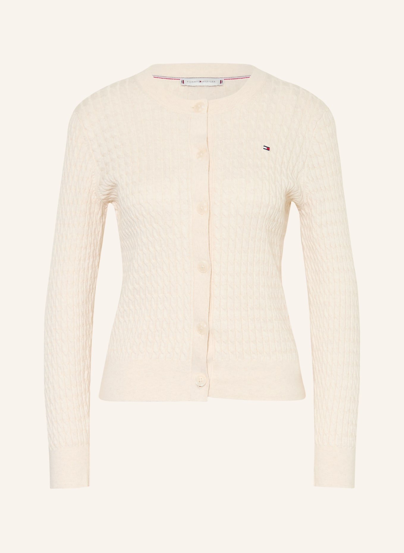 TOMMY HILFIGER vest: CRÈME