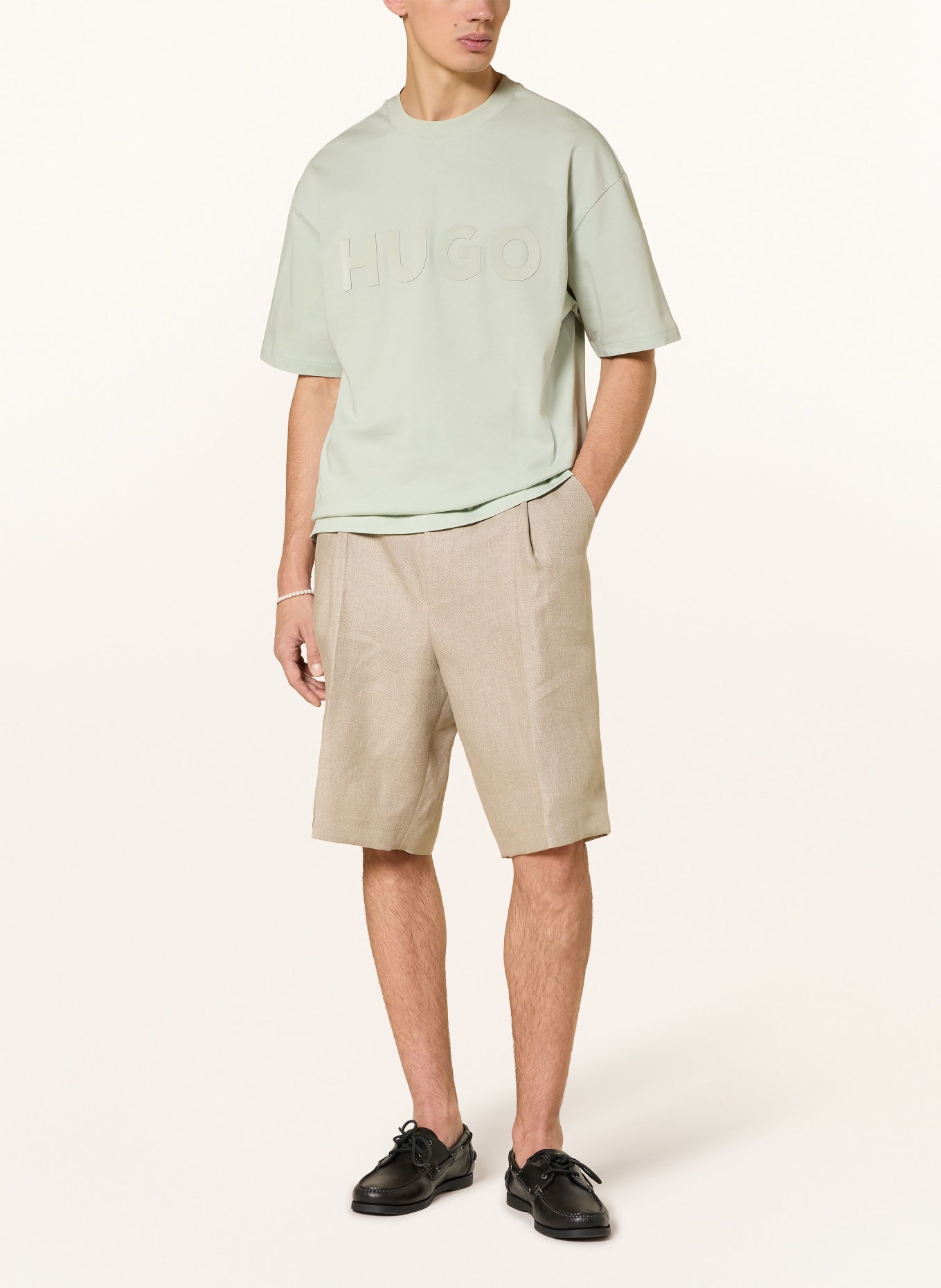 HUGO T-Shirt DINKEE: HELLGRÜN