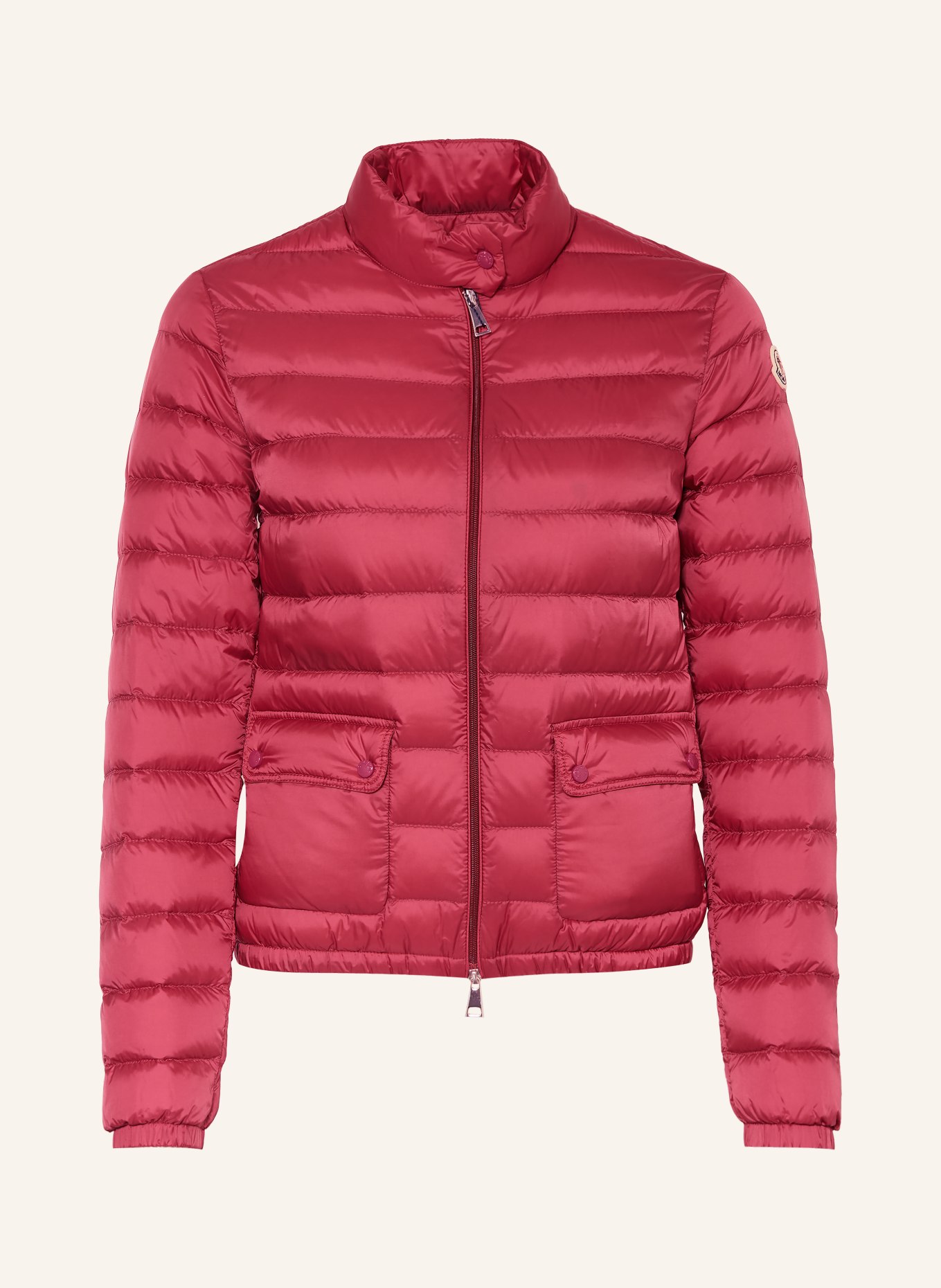 MONCLER Down jacket LANS: DARK RED