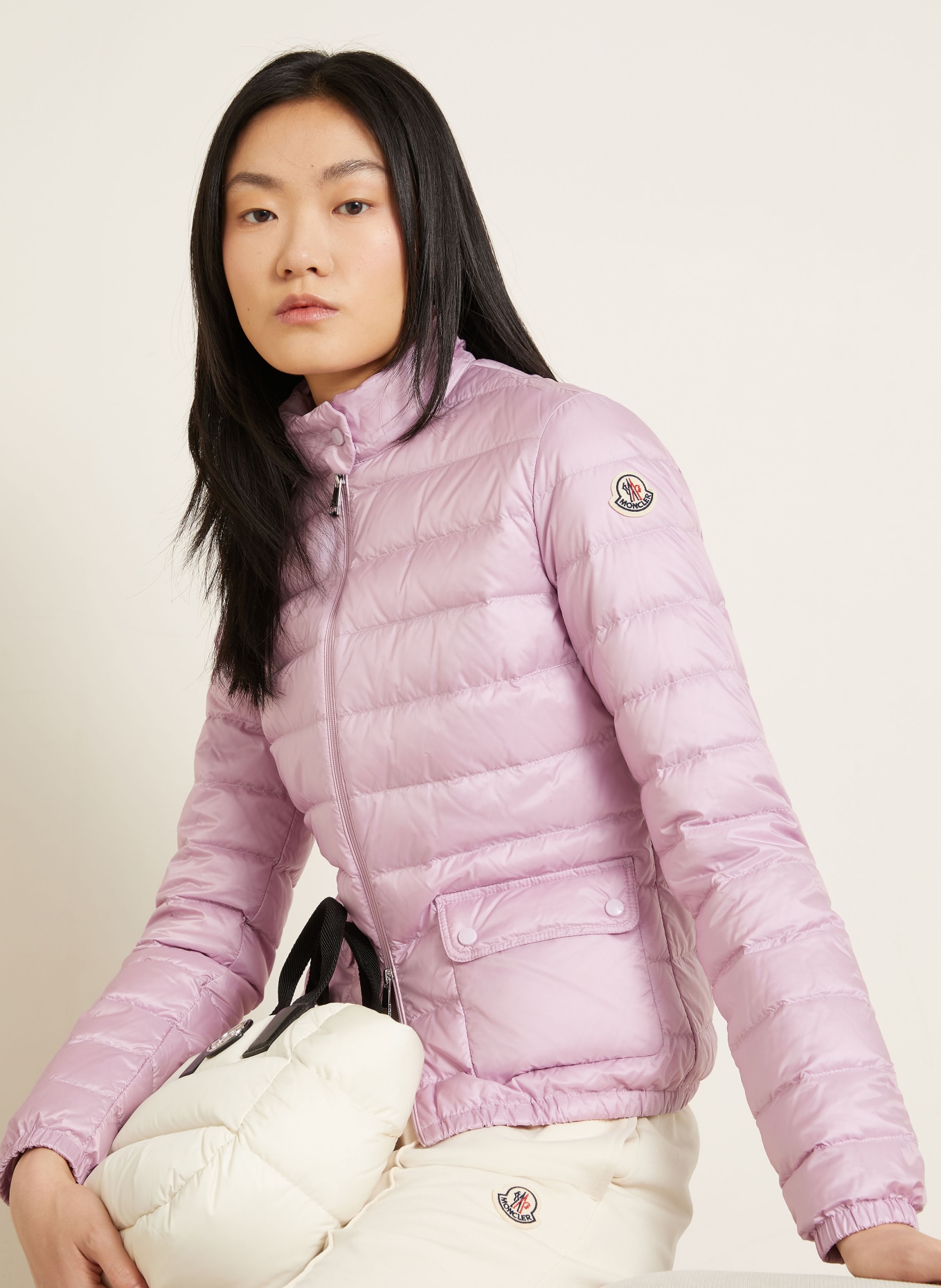 MONCLER Down jacket LANS: PINK