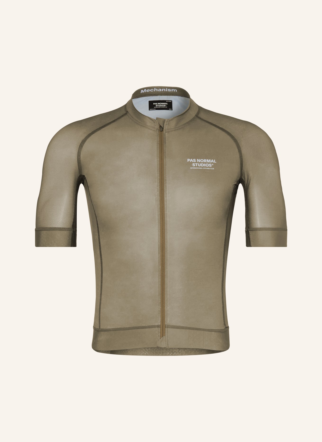 PAS NORMAL STUDIOS Fietsjersey MECHANISM: DONKERGROEN