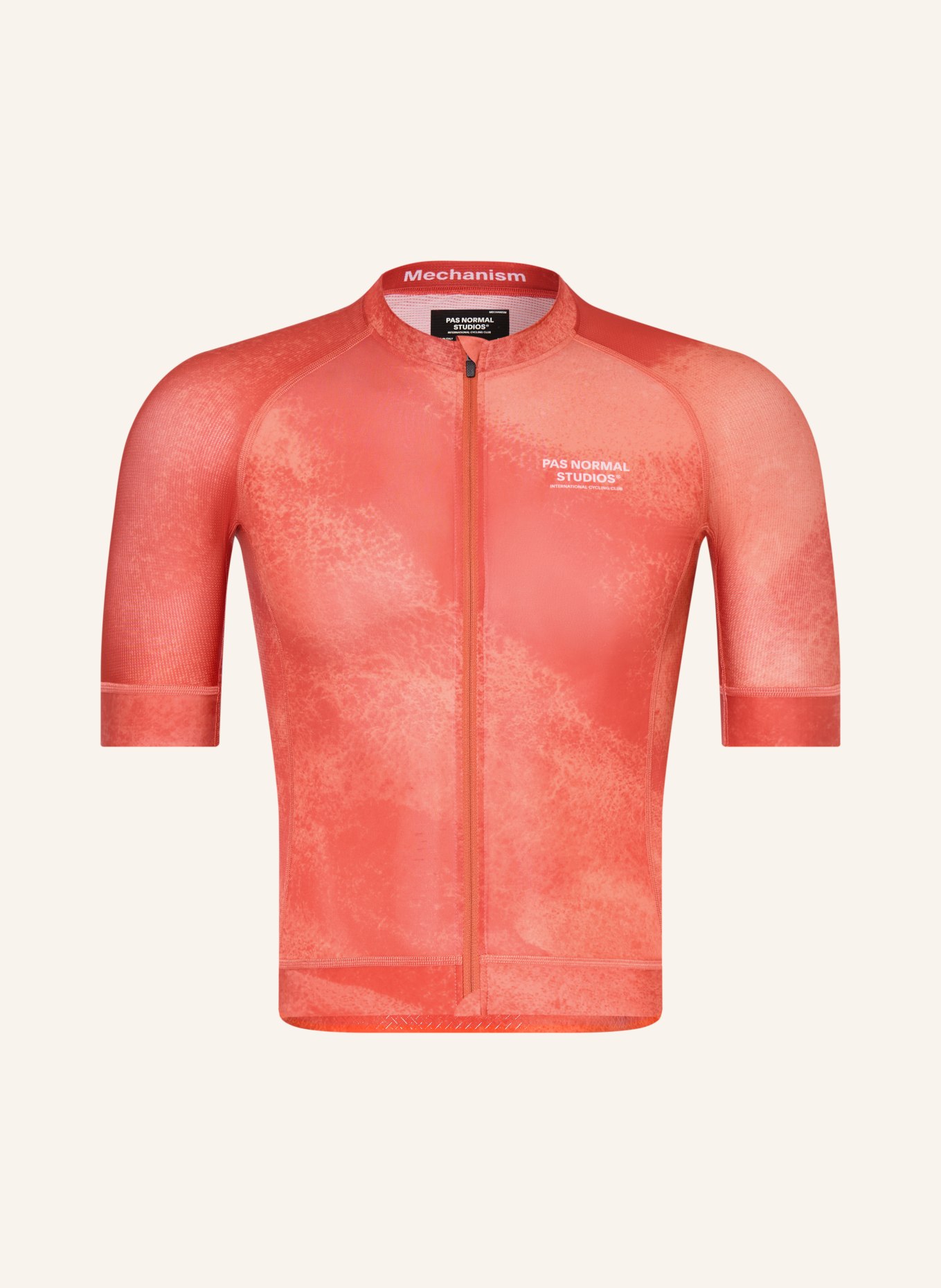 PAS NORMAL STUDIOS Fietsjersey MECHANISM: ORANJE